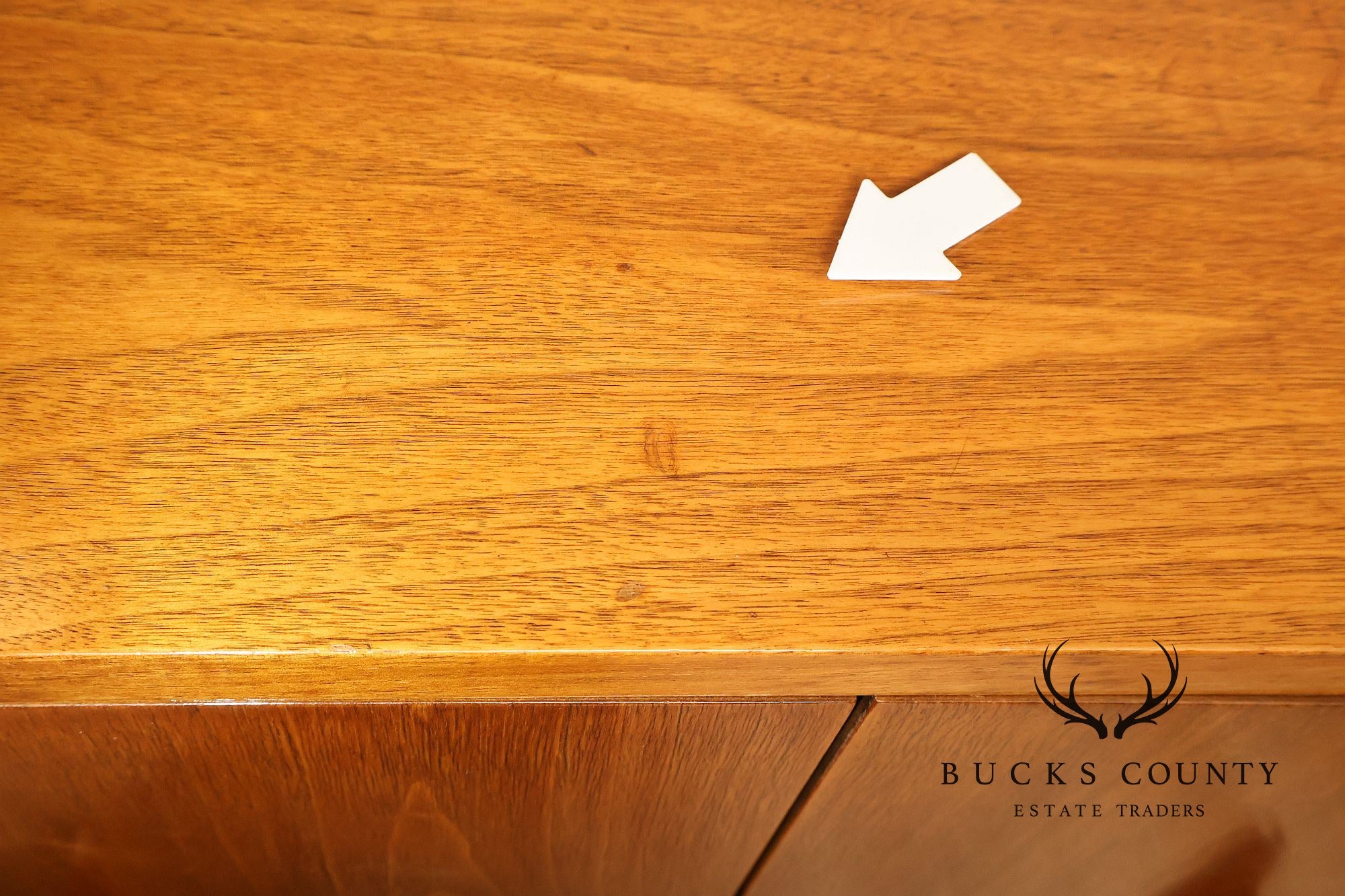 Mid Century Modern Sculpted Walnut Long Dresser