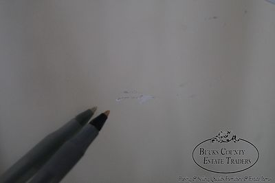 Mid Century Modern Pair of Square Chrome Frame Wall Mirrors by Vanguard Studios