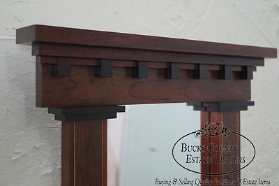 Studio Made Mixed Wood Small Hanging Wall Mirror by Artscape