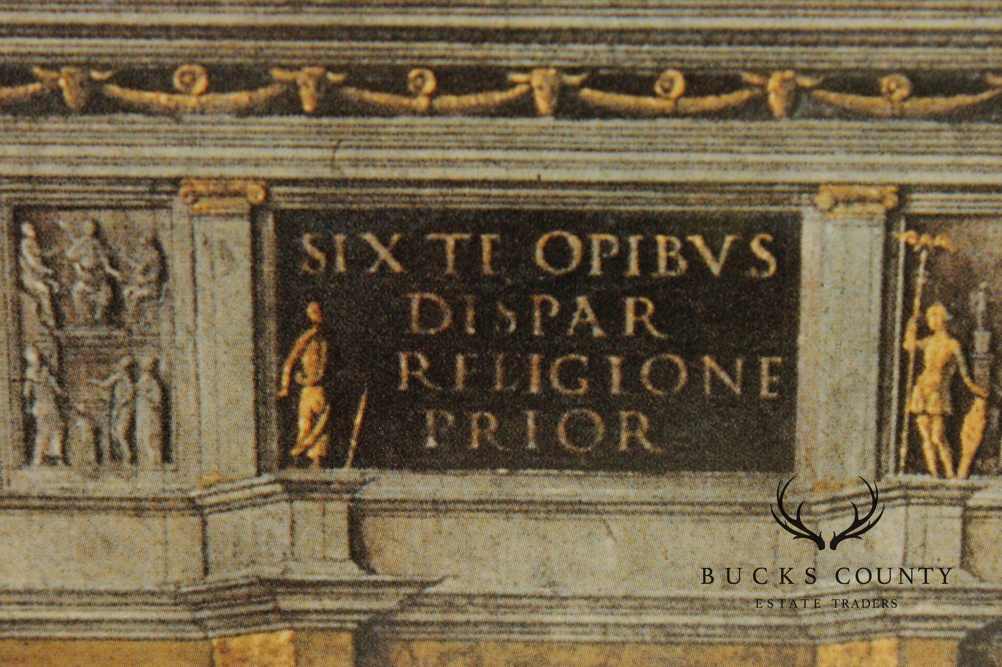 Italian Renaissance Style Framed Print, Kingdom of Heaven