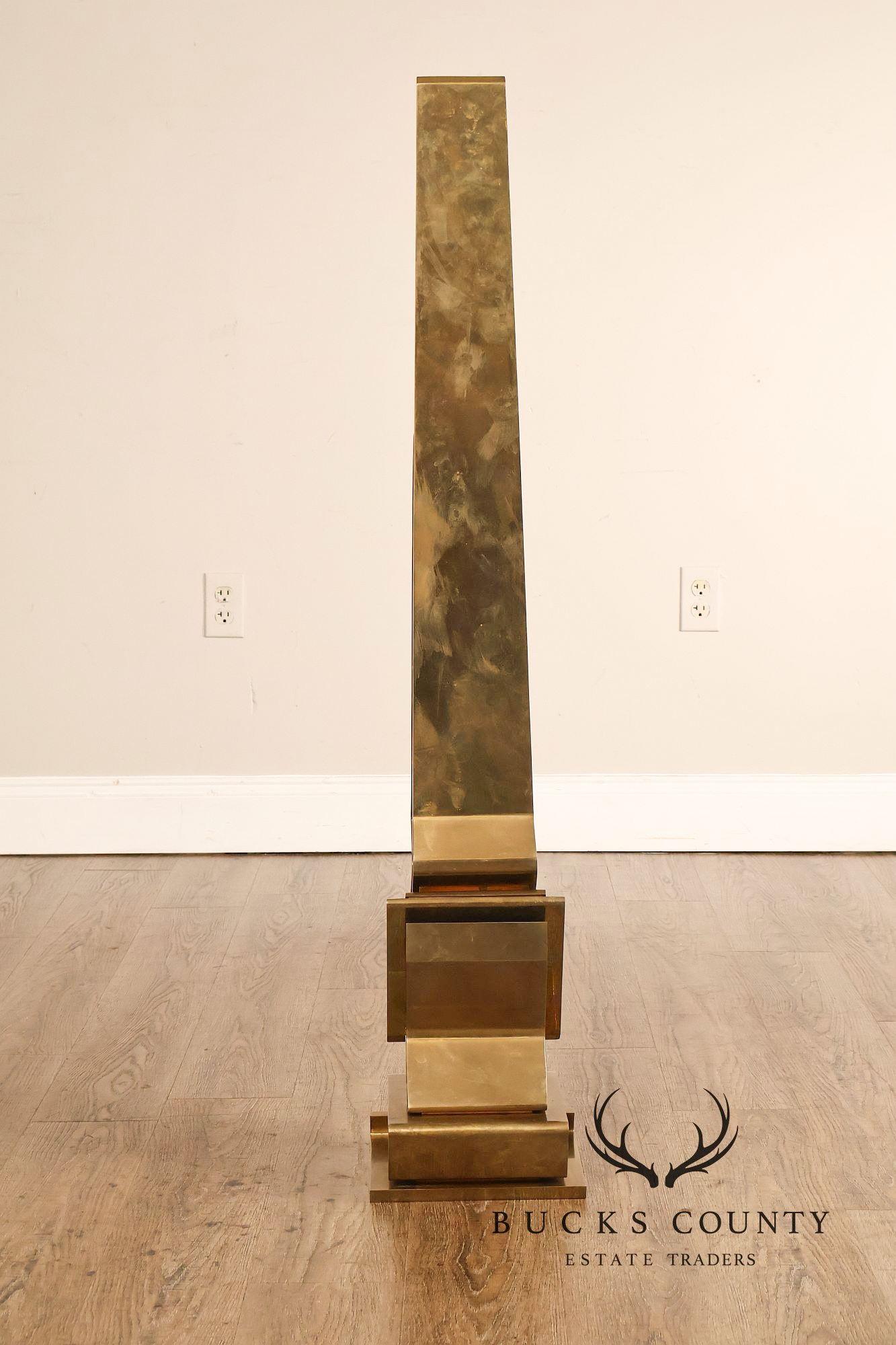 Giorgio Zennaro Modern Style Brass Sculpture “Forme Concrescenti”