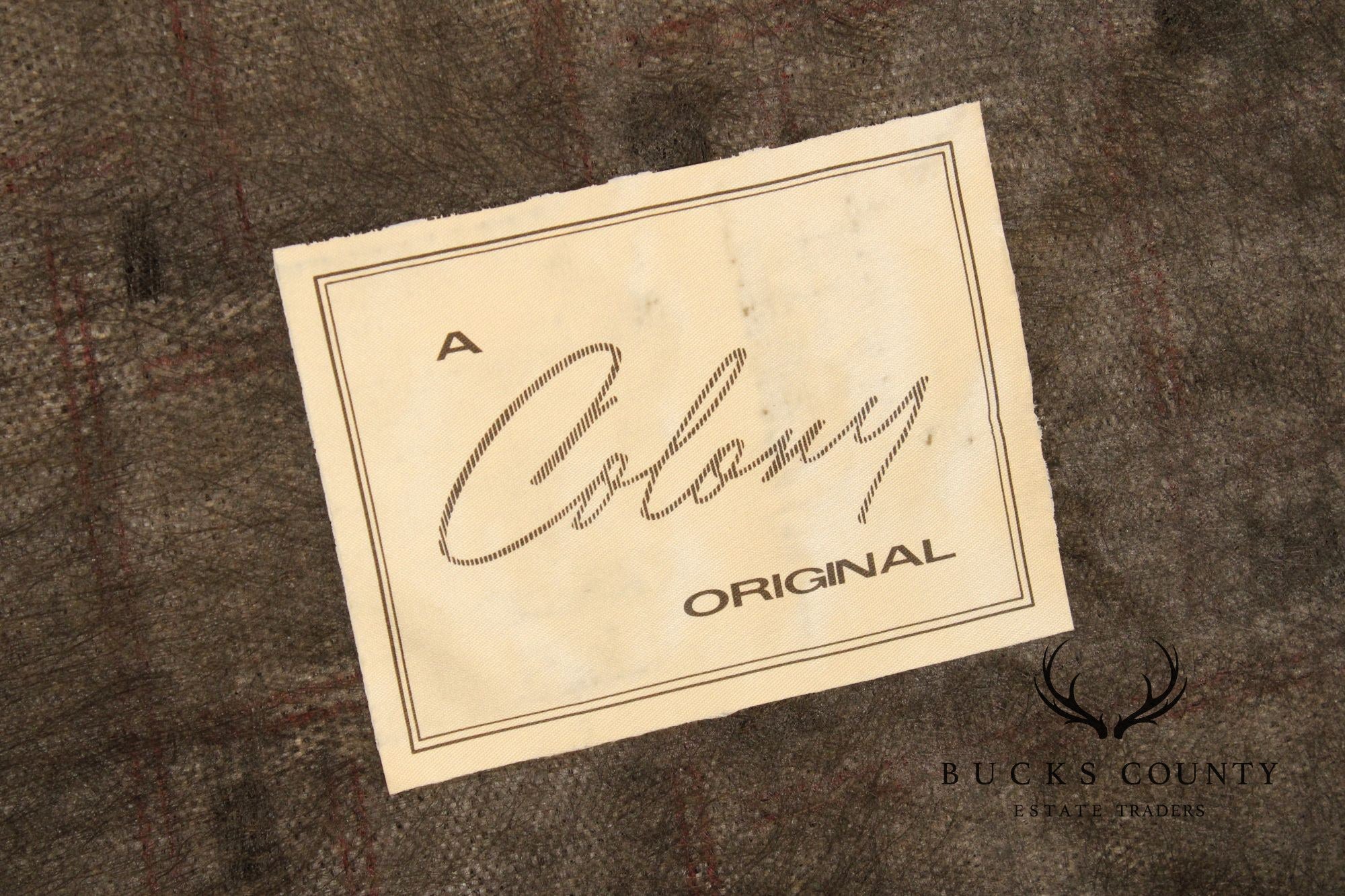 'A Colony Original' Georgian Style Mahogany Armchair