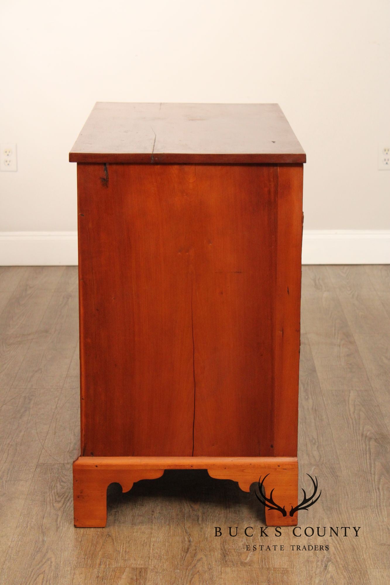 Antique American Chippendale Period Maple Chest of Drawers