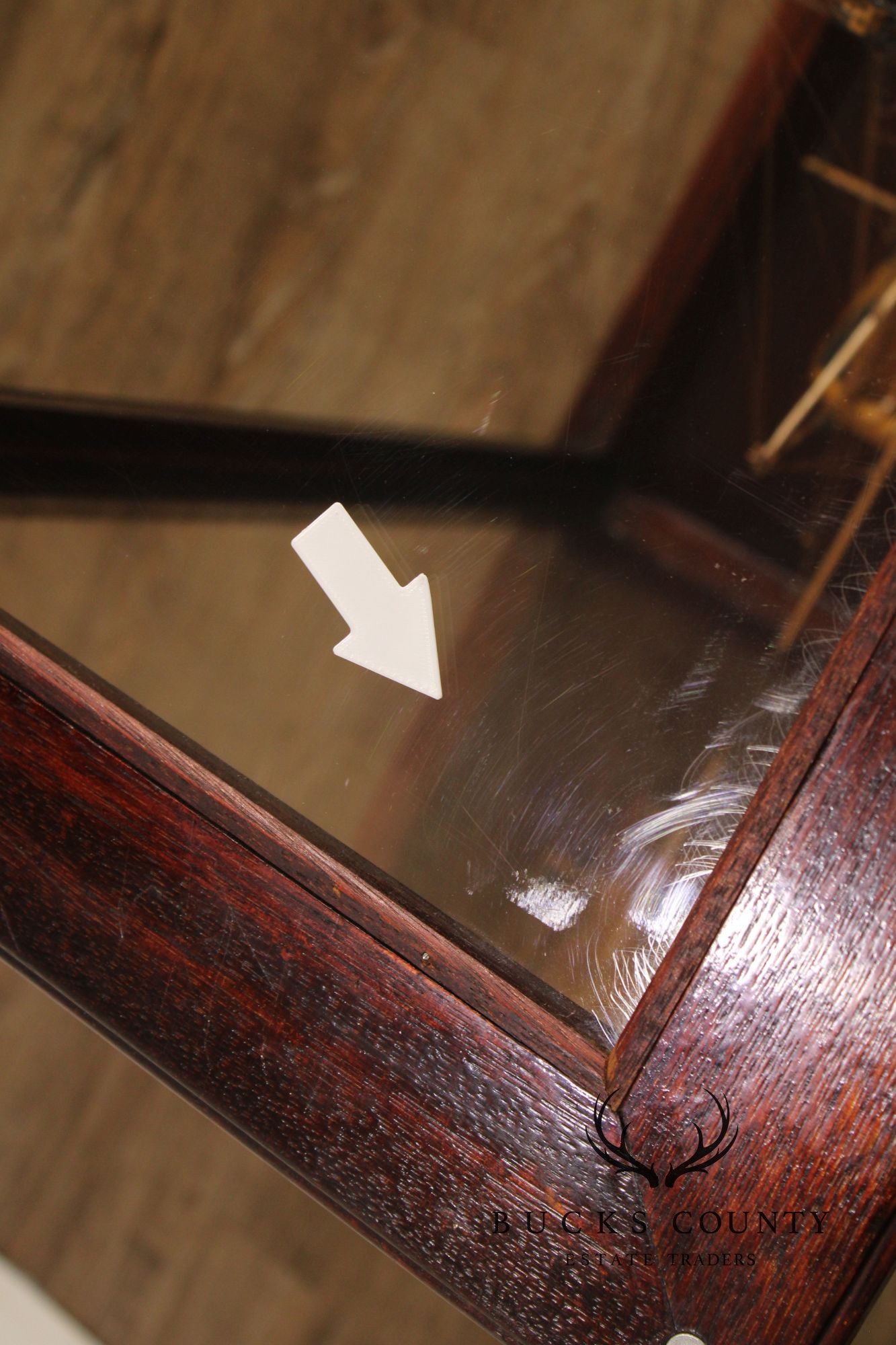 Model Ship 'HMS Victory' In Wooden Display Case