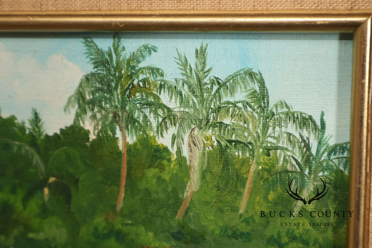 Chris Grieco Caribbean Fishing Scene, 'Marina 2'