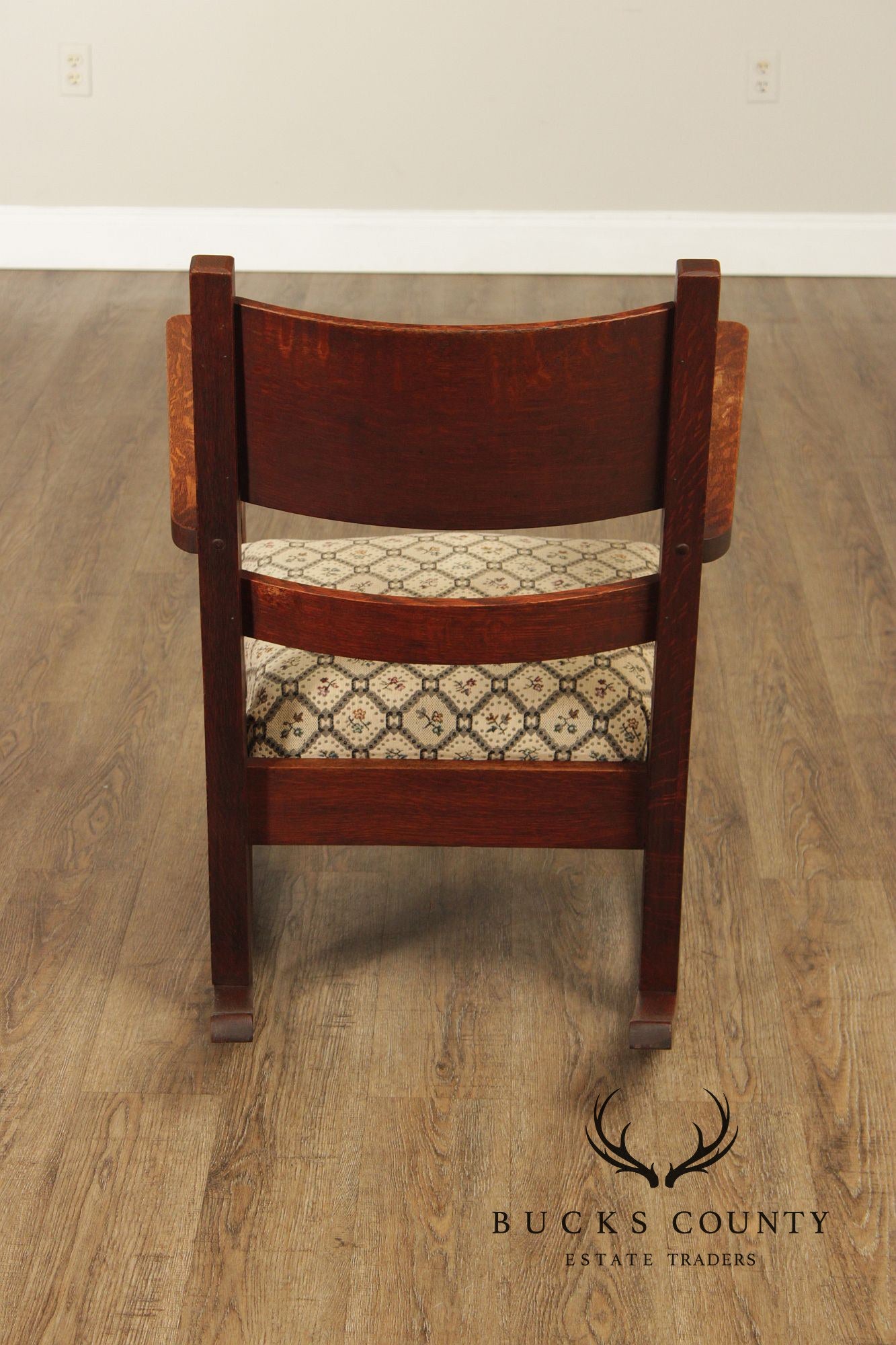 Antique Mission Oak Rocking Chair