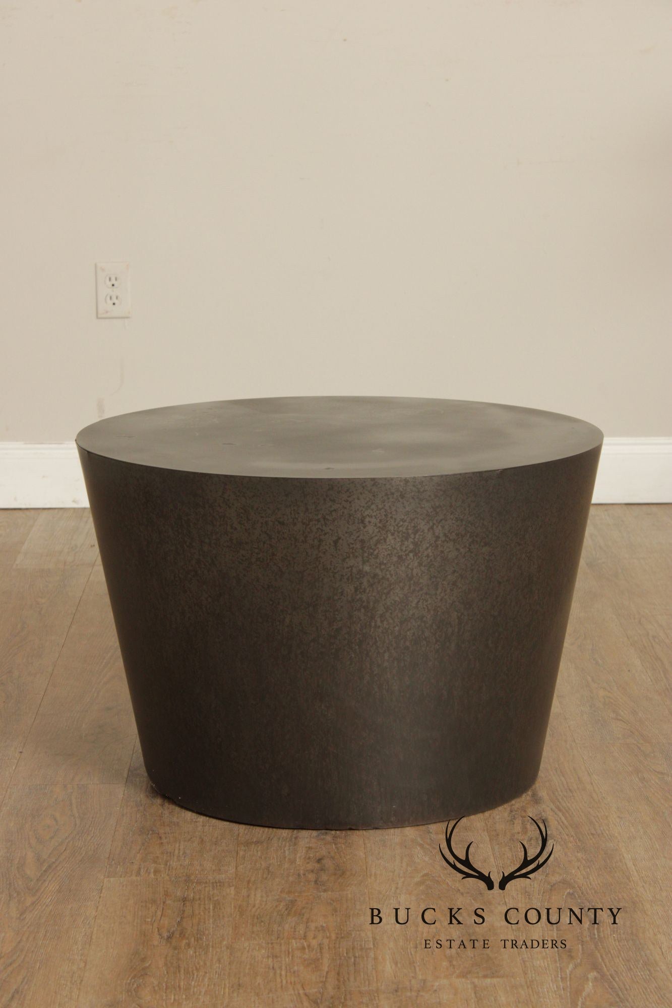 Modern Patinated Steel Coffee Table