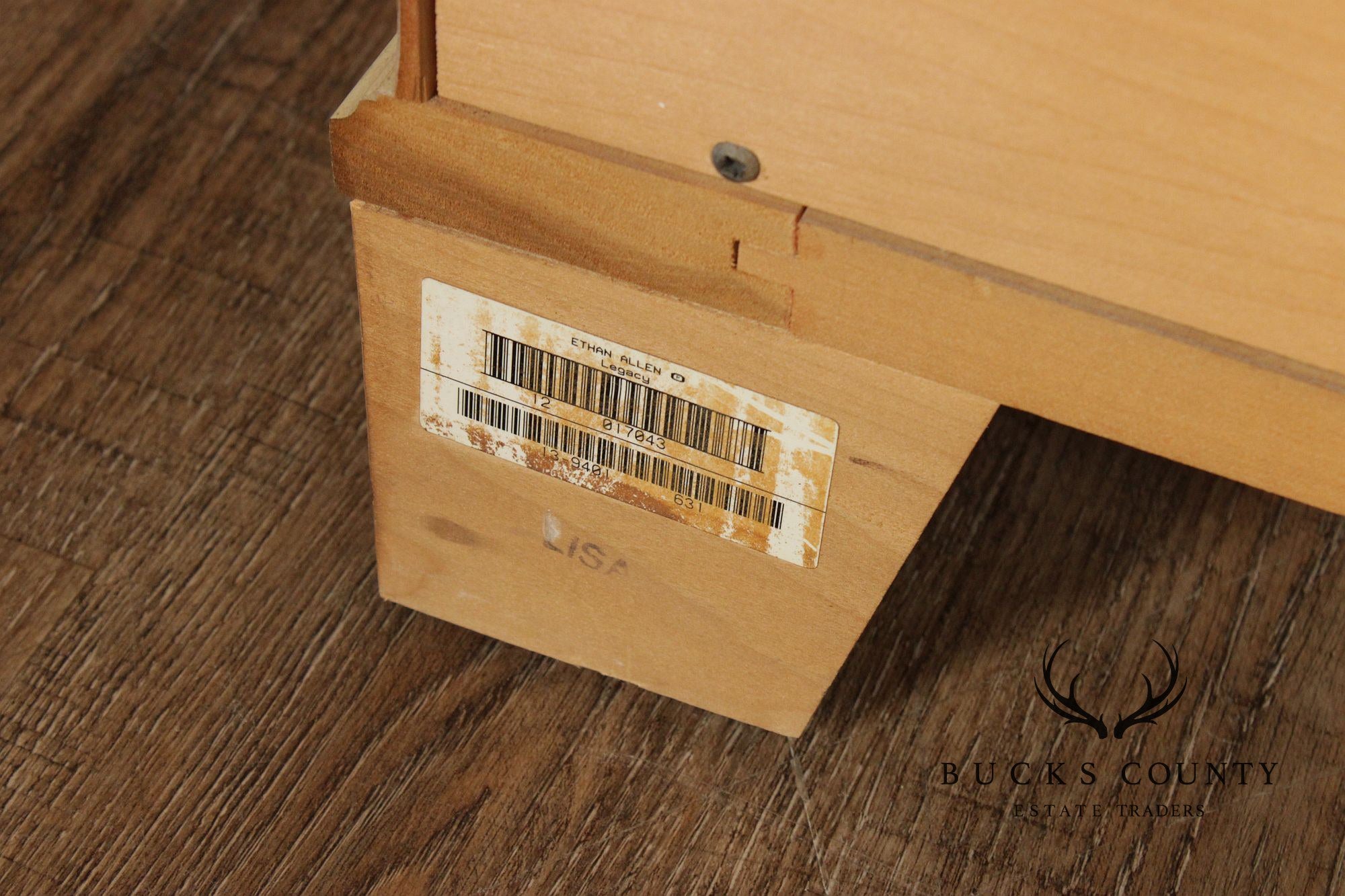 Ethan Allen 'Legacy' Paint Decorated Chest of Drawers