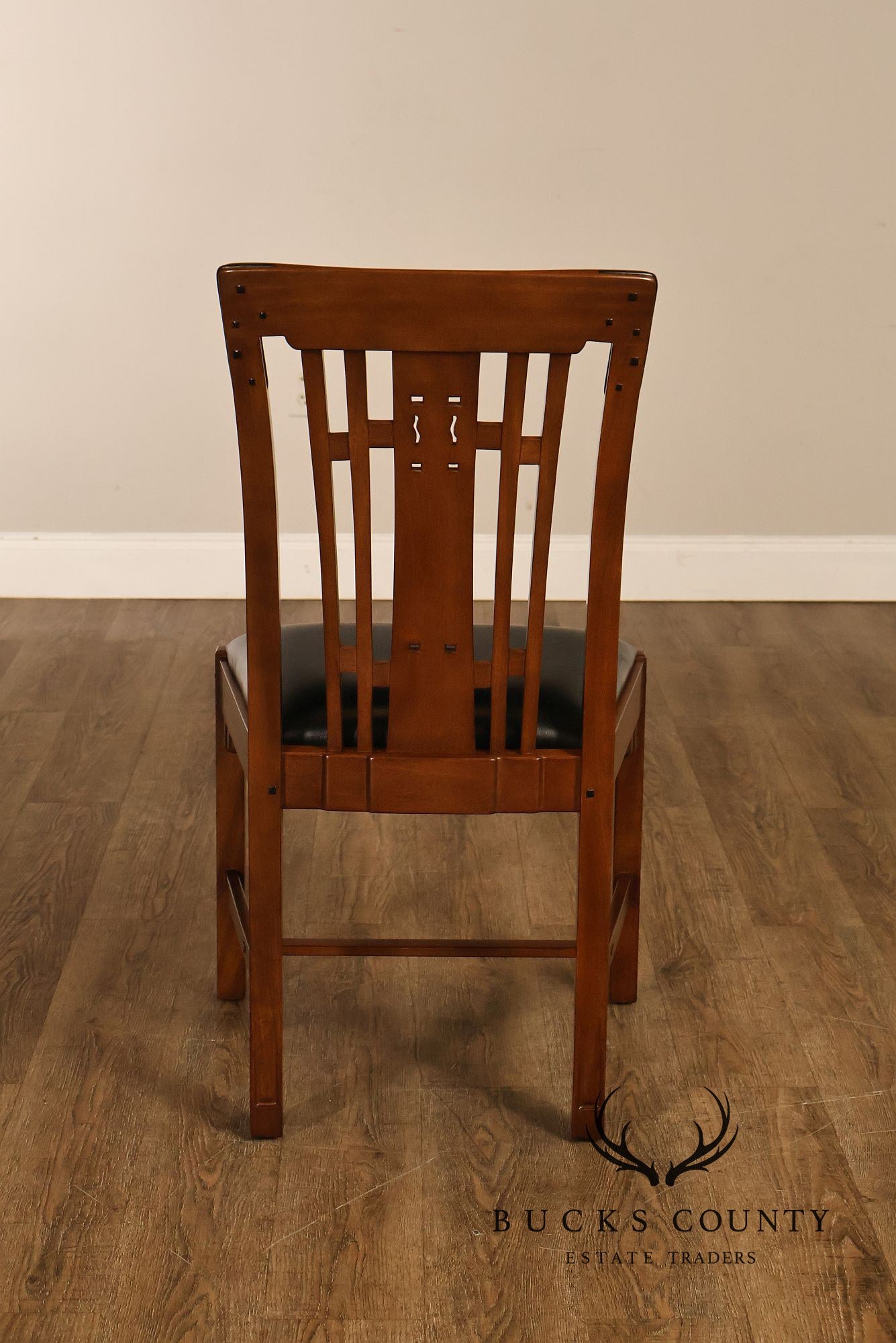 Stickley Pasadena Bungalow Blacker House Set Of Six Mahogany Dining Chairs