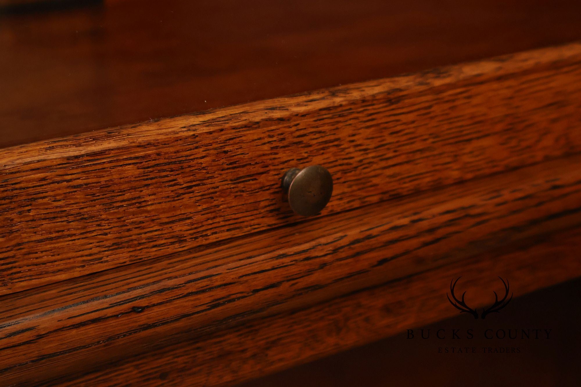 Globe-Wernicke Antique Oak Two-Stack Barrister Bookcase With Drawer Base