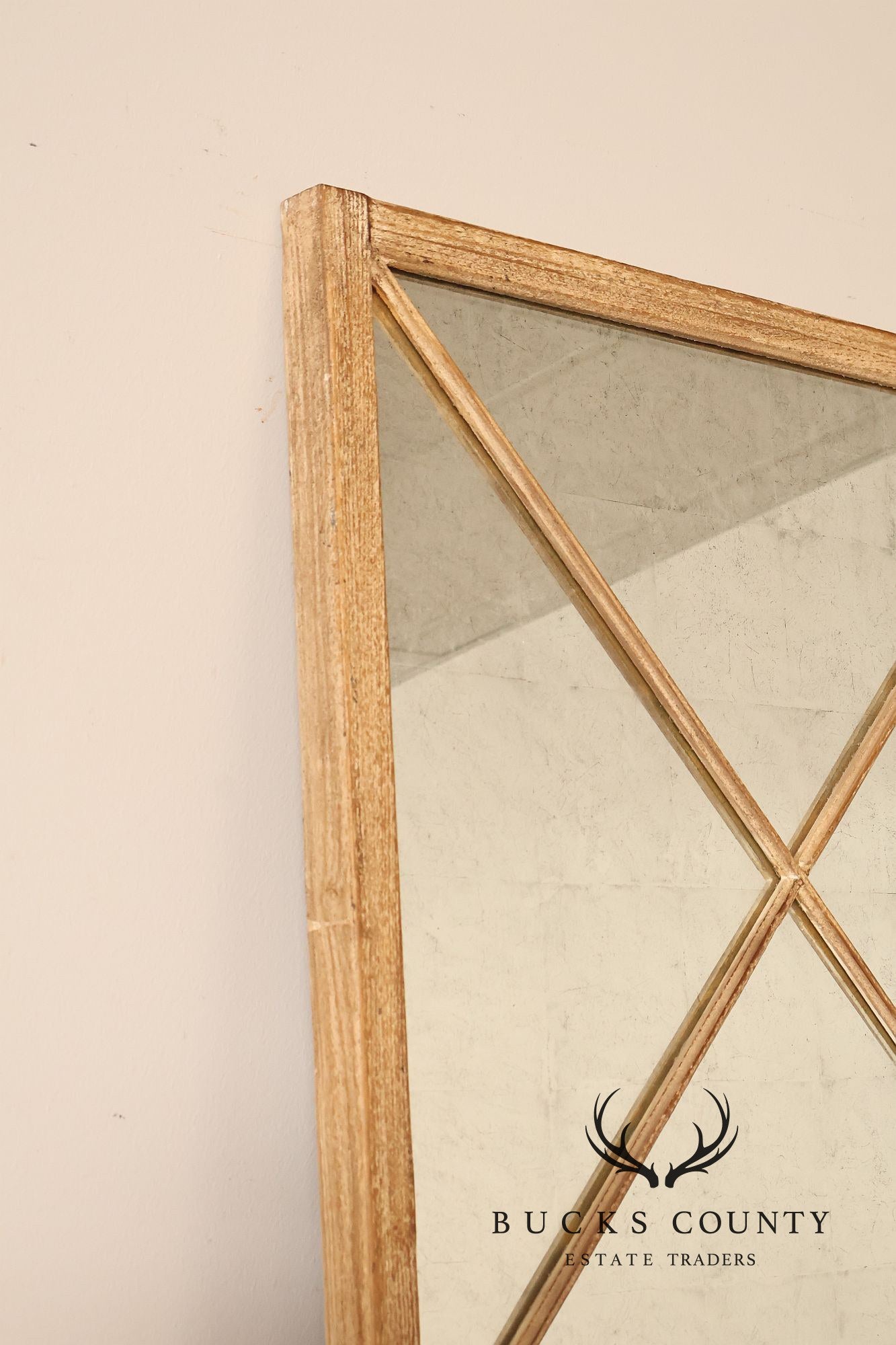 Restoration Hardware Three-Panel Mirrored Room Divider