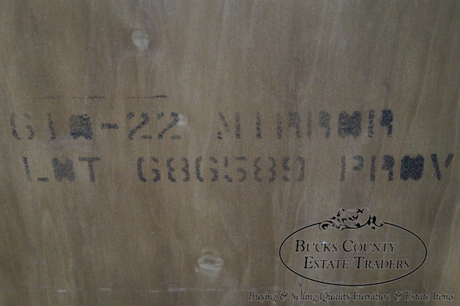 Solid Oak Frame French Country Style Hanging Wall Mirror