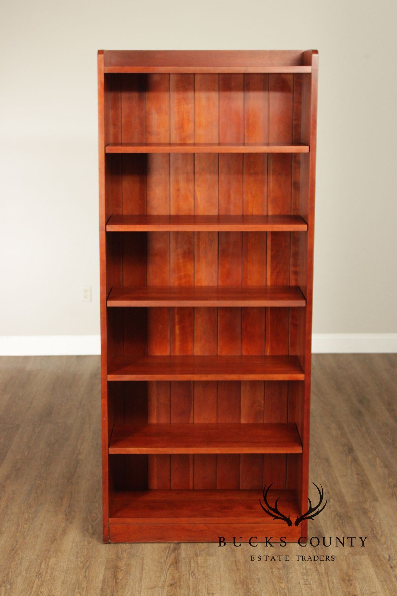 Stickley Mission Collection Cherry Open Bookcase