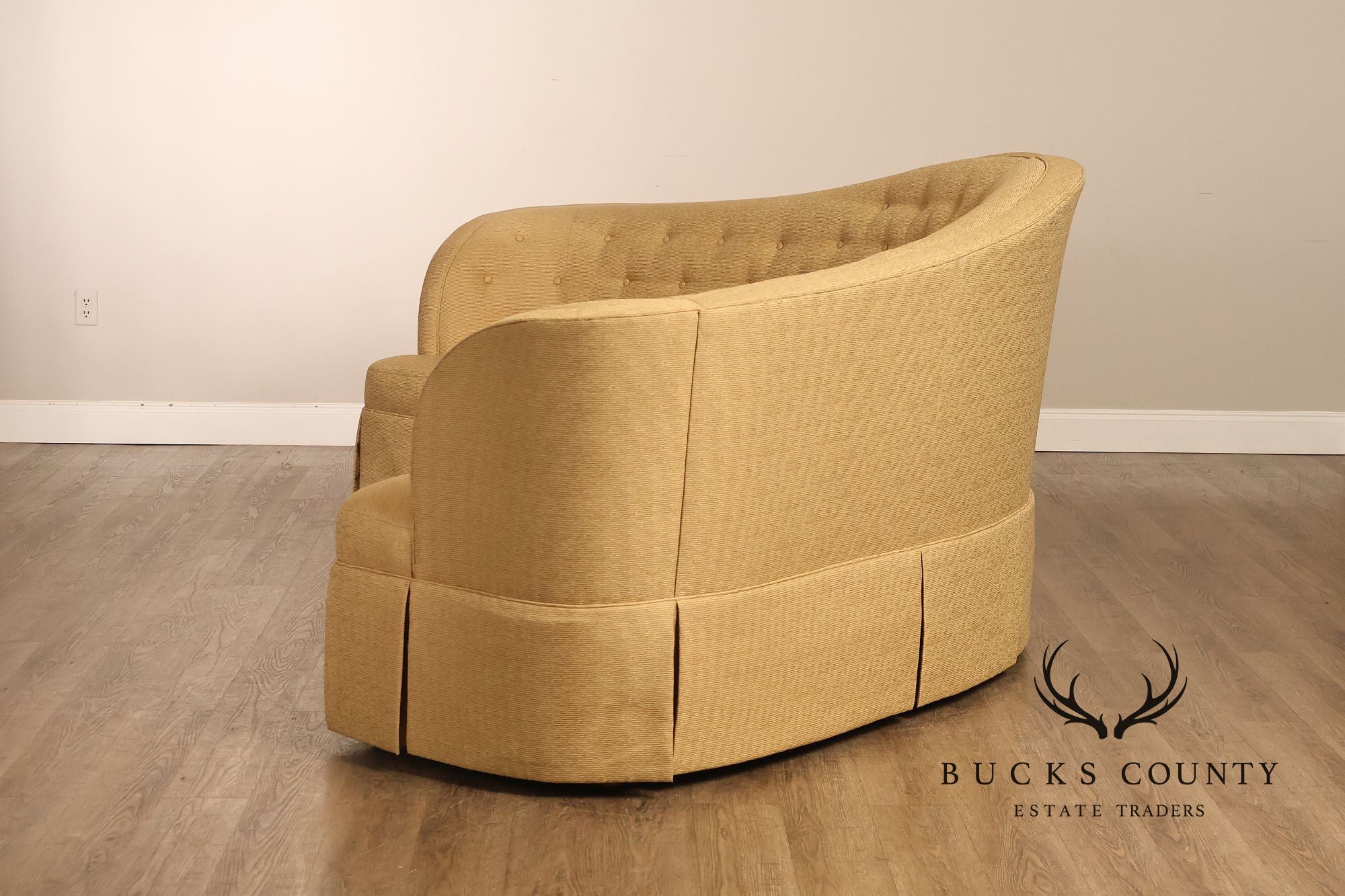 Thomasville Bogart Collection Curved Corner Sofa