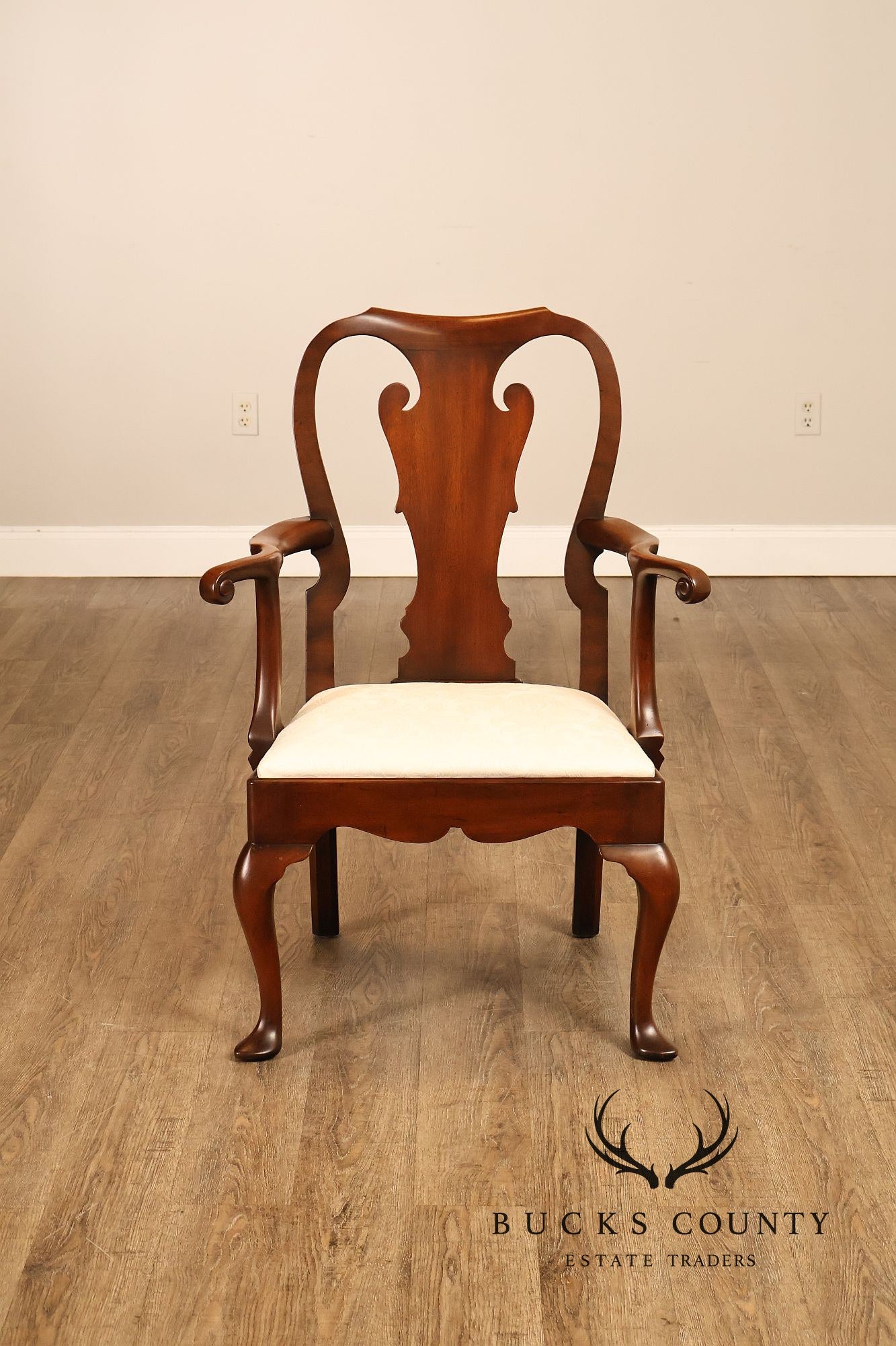 Kittinger Colonial Williamsburg Pair of Mahogany Armchairs CW 151