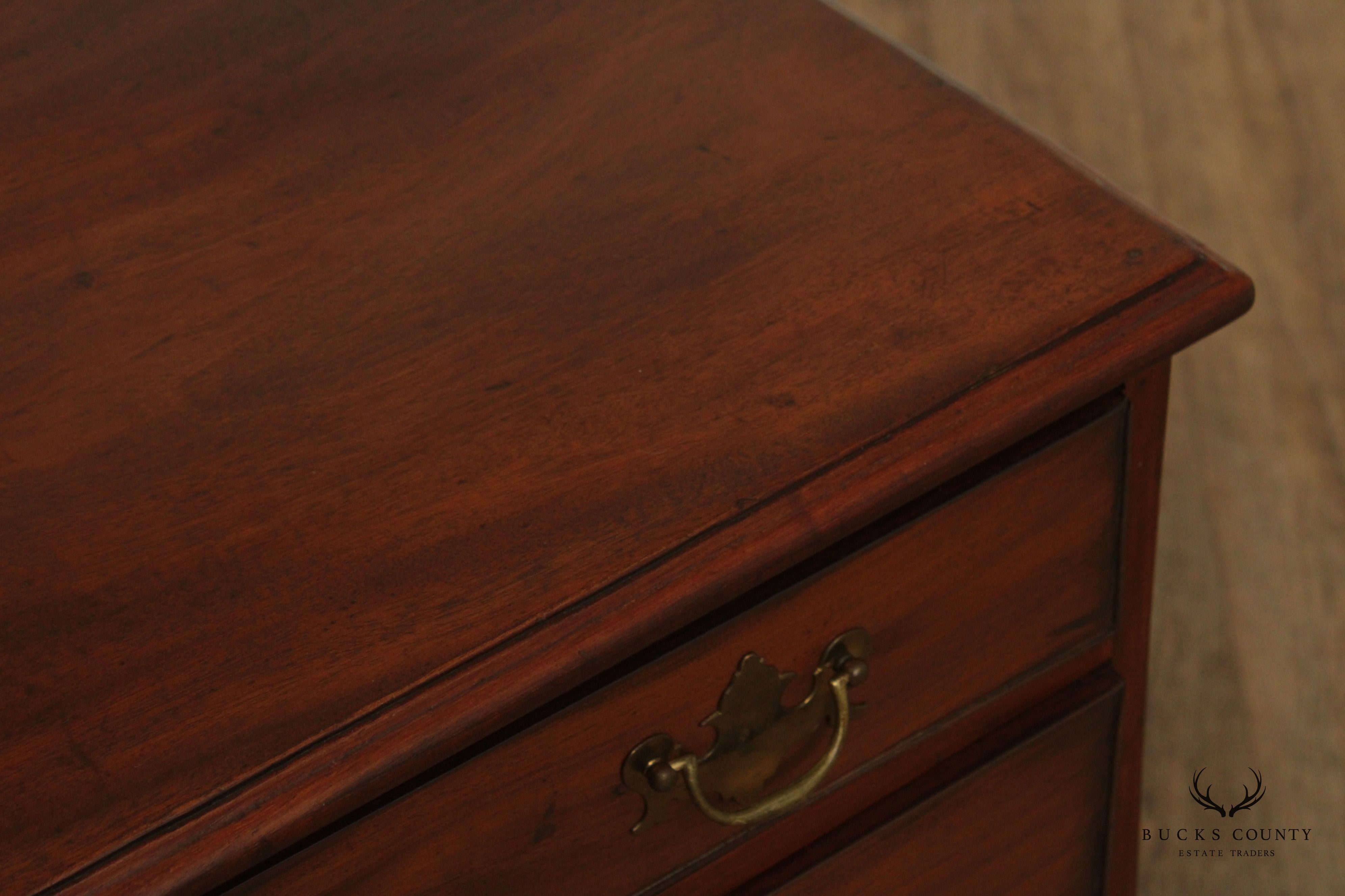 Antique 18th C. American Chippendale Style Mahogany Chest of Drawers