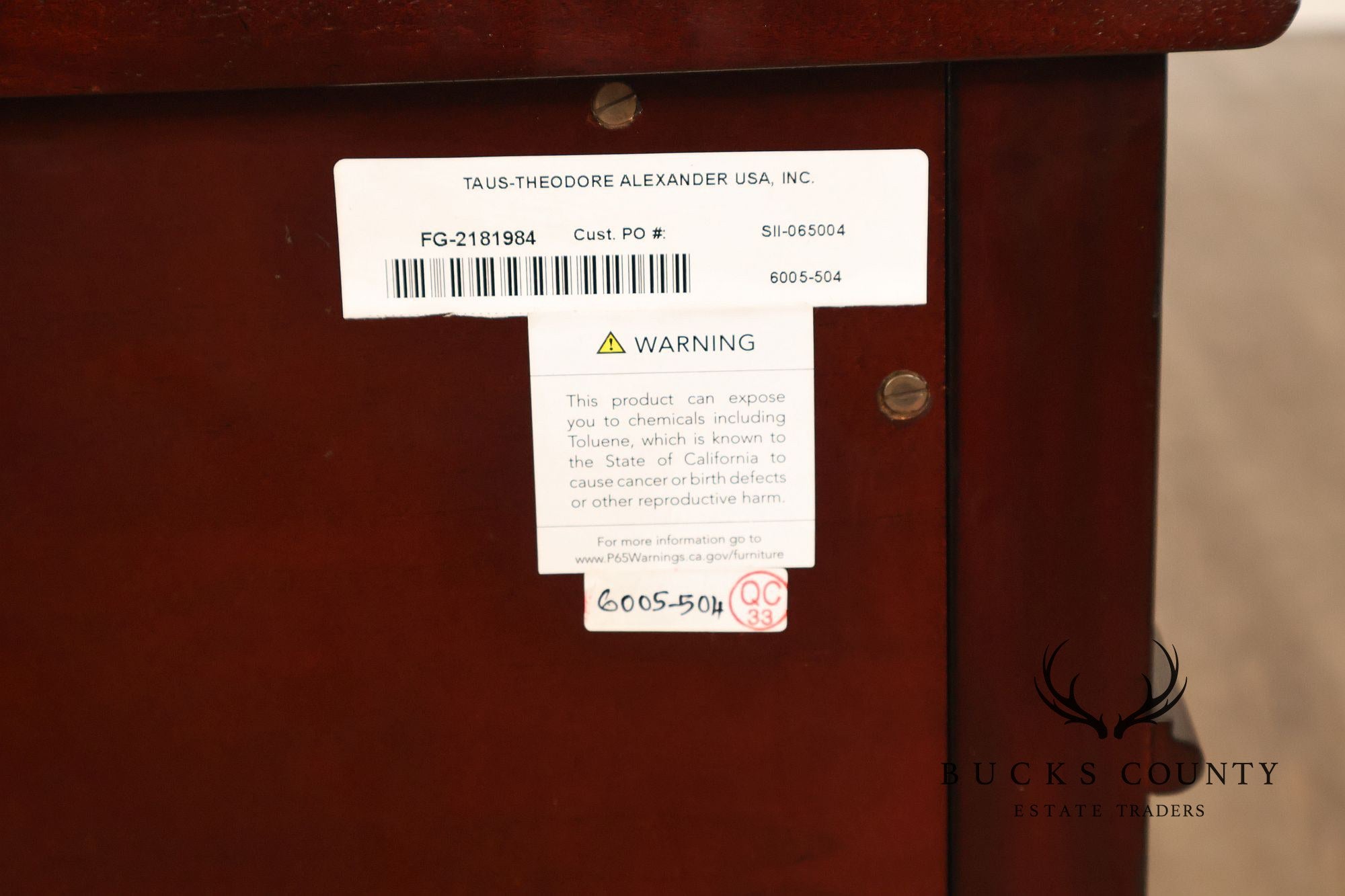 Theodore Alexander Brooksby Pair Of Bedroom Nightstands