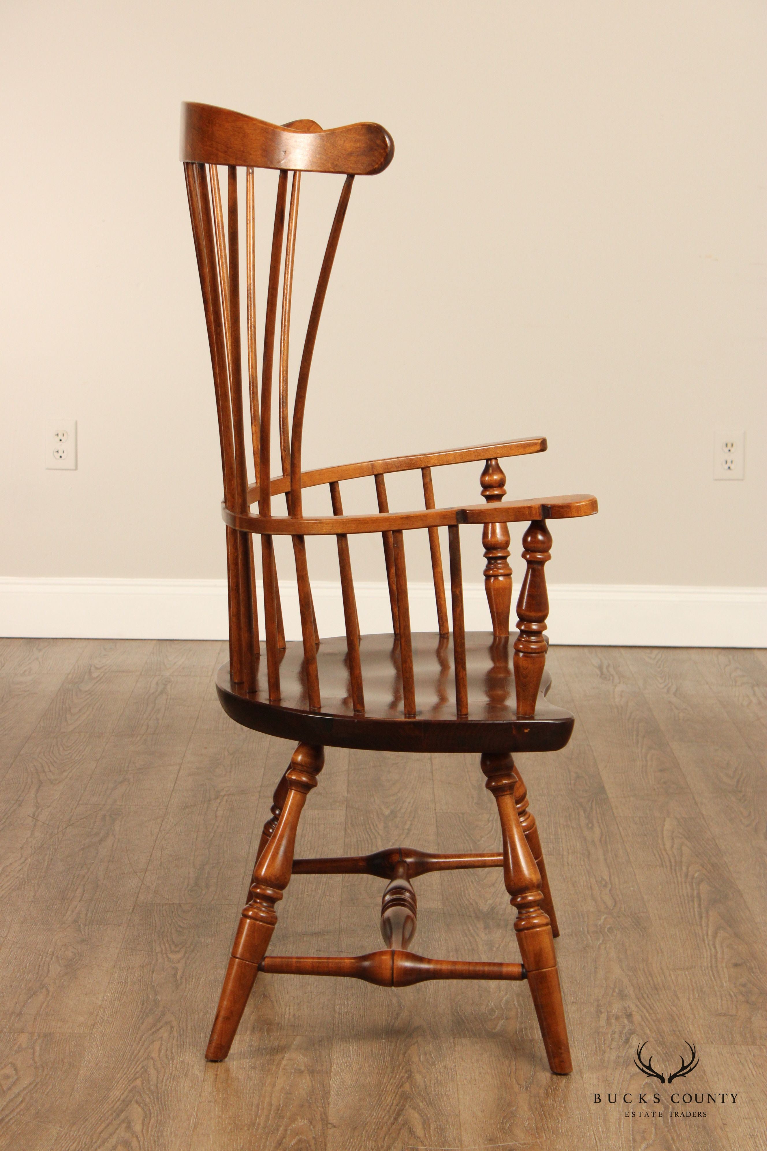 Benchmade Vintage High Back Windsor Armchair