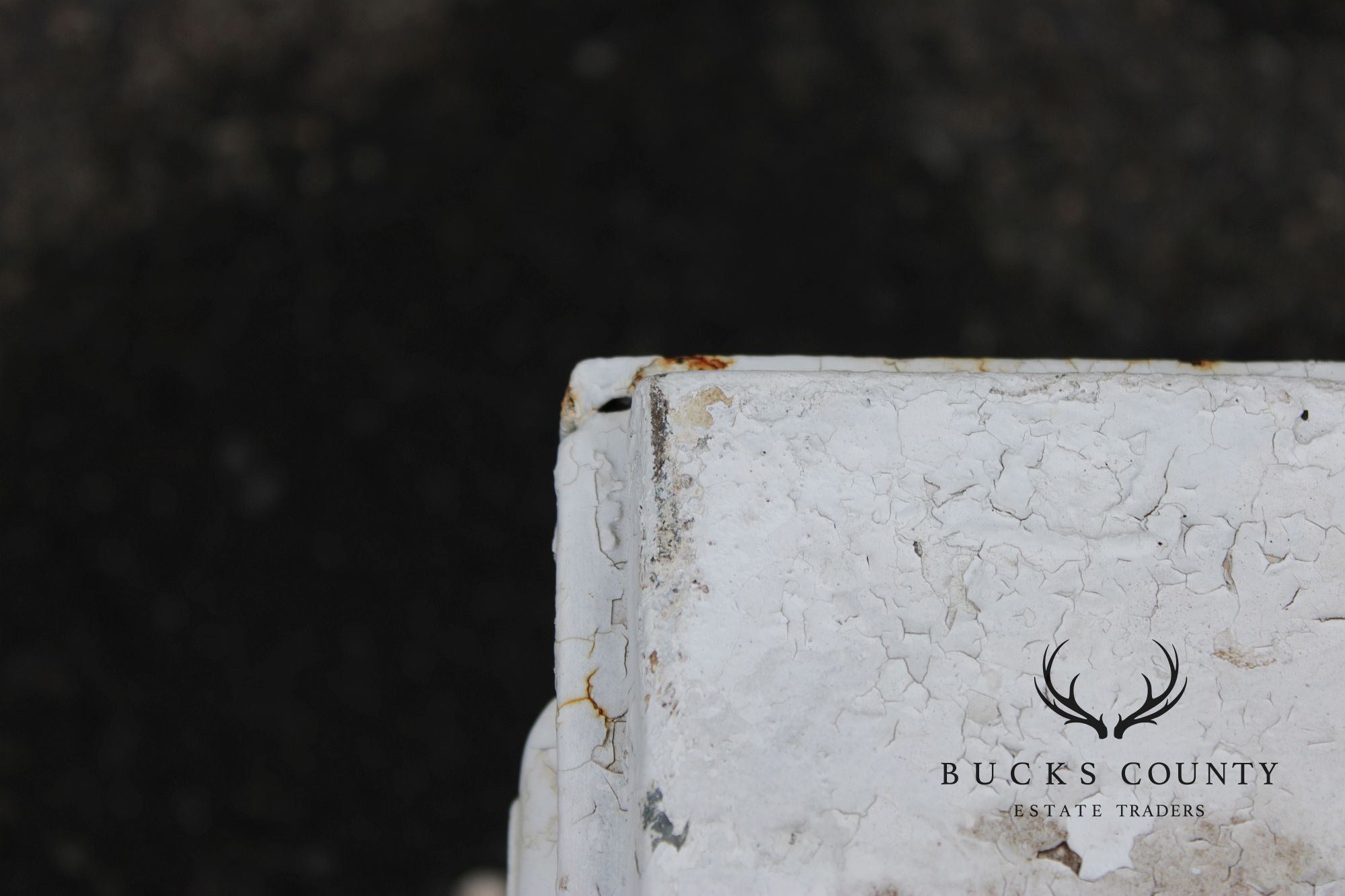 Vintage Cast Iron Garden Pedestal