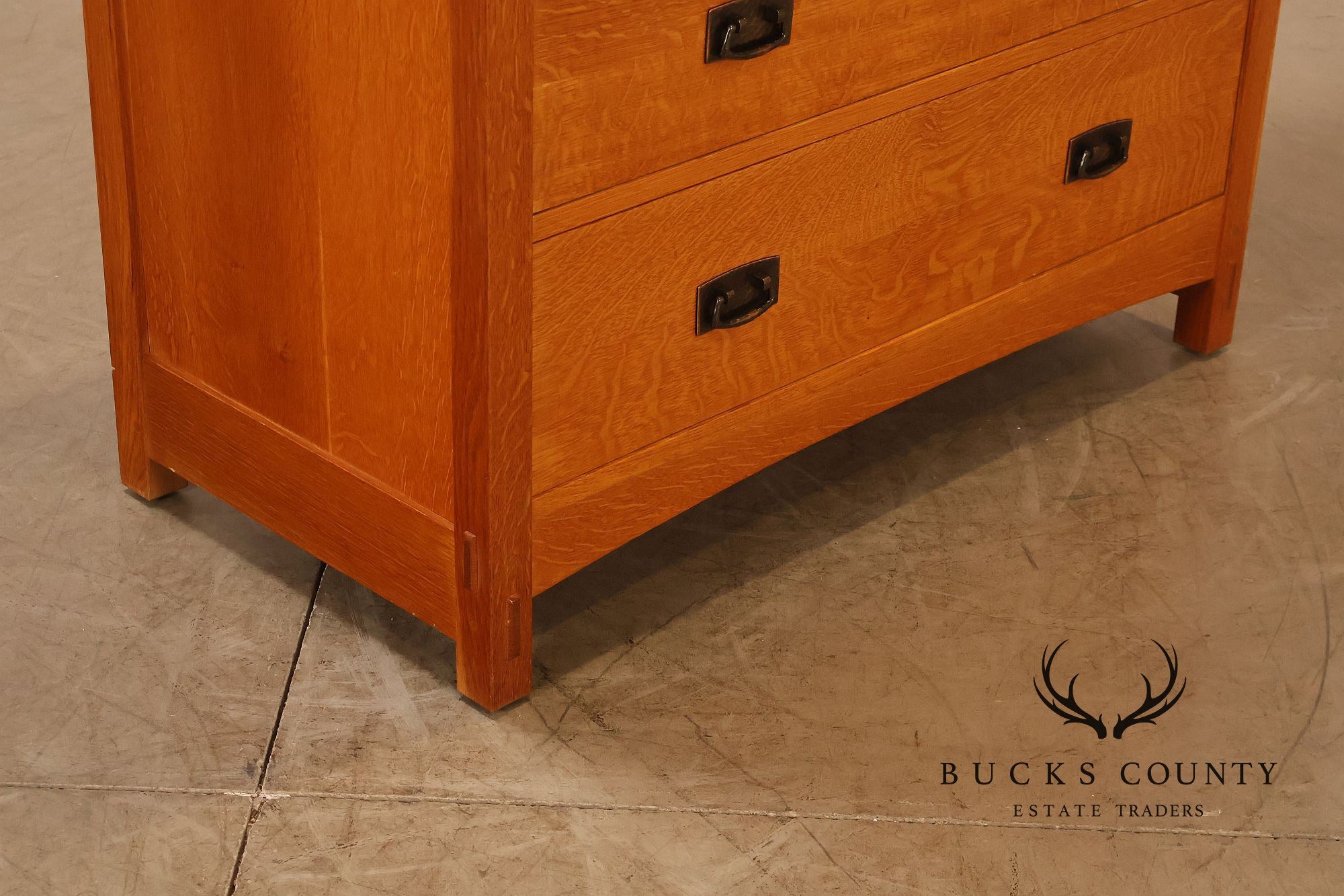 Stickley Mission Collection Oak Tall Chest