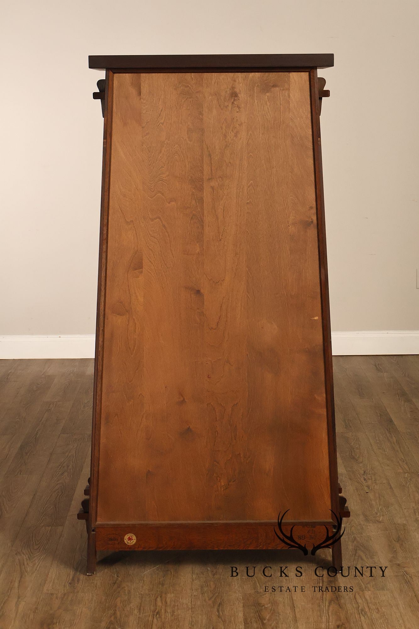 Stickley Mission Collection Oak Open Bookcase Shelf Cabinet