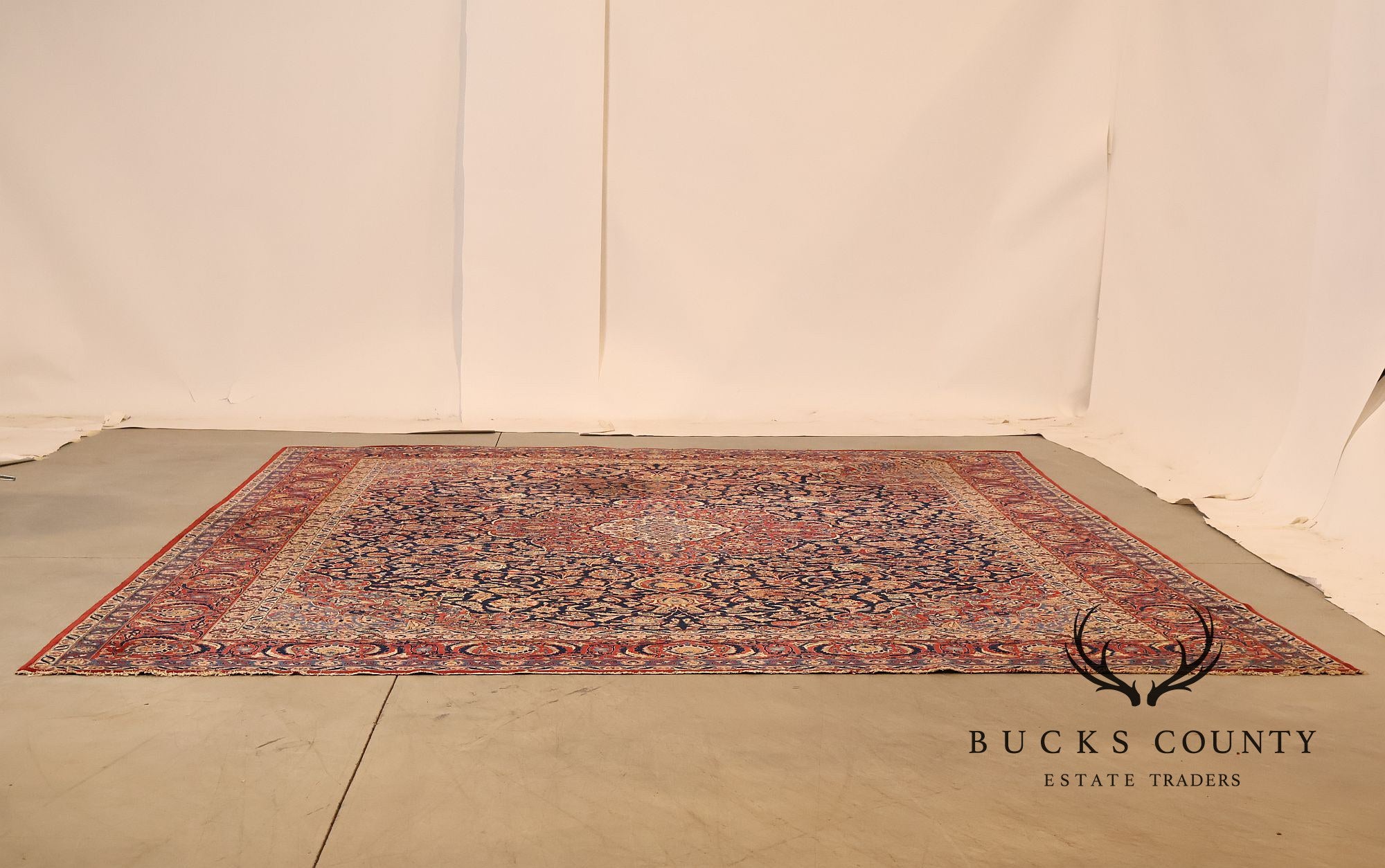 Large Hand Tied Traditional Persian Style Area Rug
