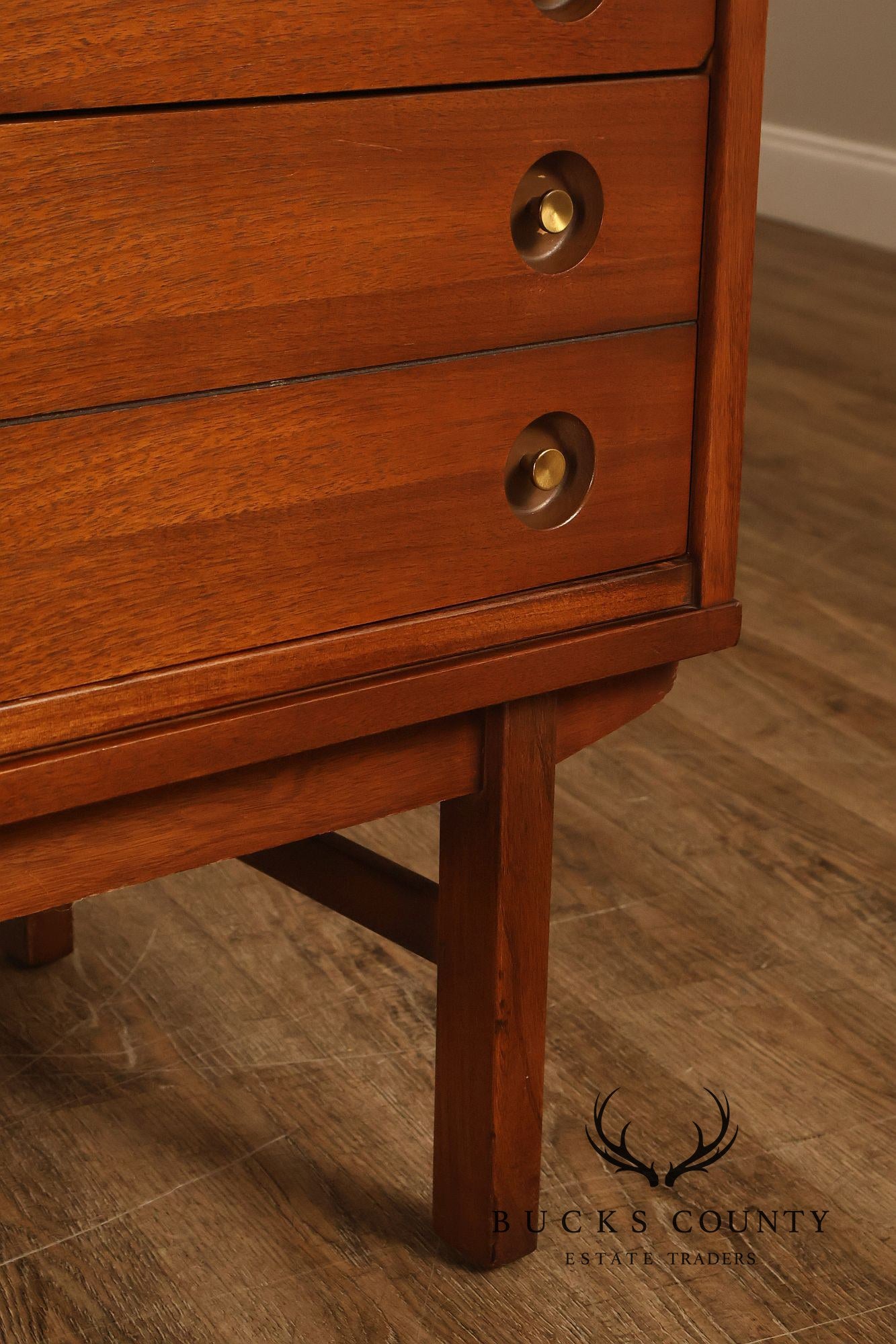 Mid Century Modern Walnut Chest of Drawers