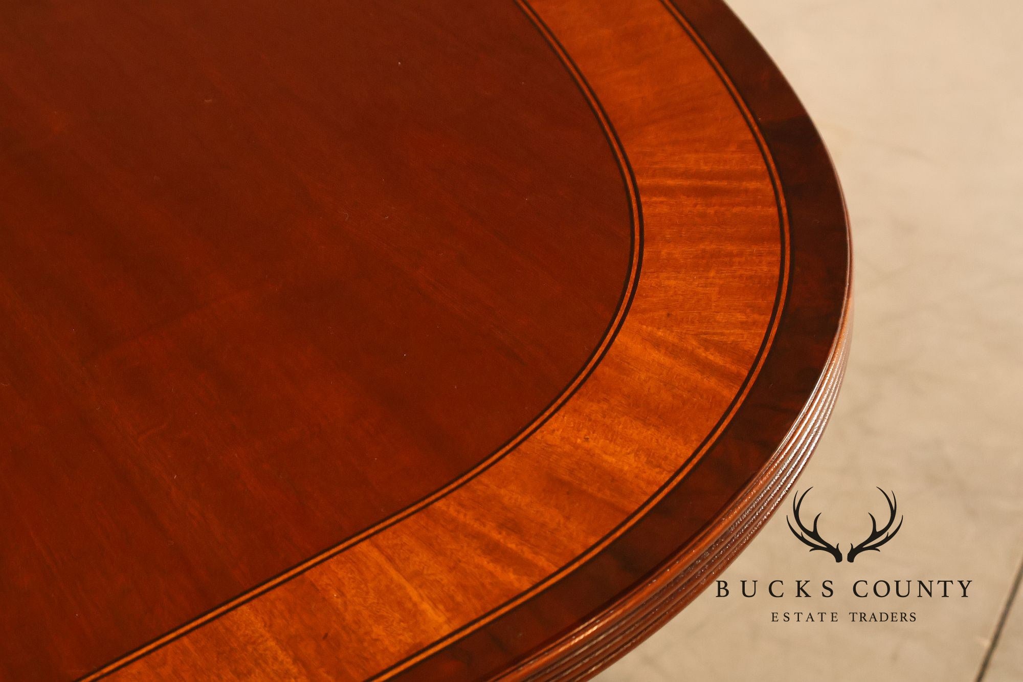 Ethan Allen '18th Century Mahogany' Collection Dining Table