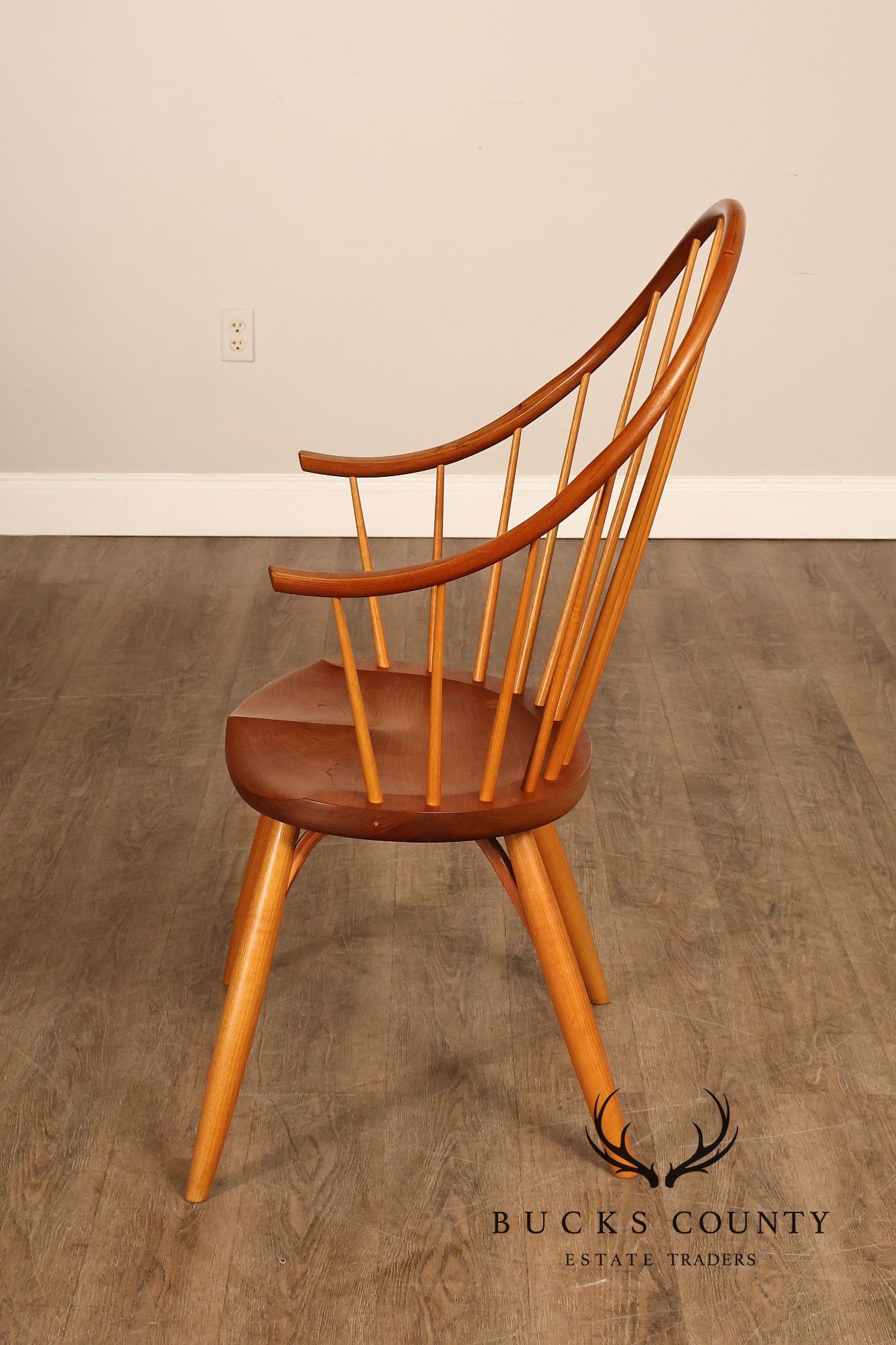 Thomas Moser Set Of Eight Continuous Arm Dining Chairs