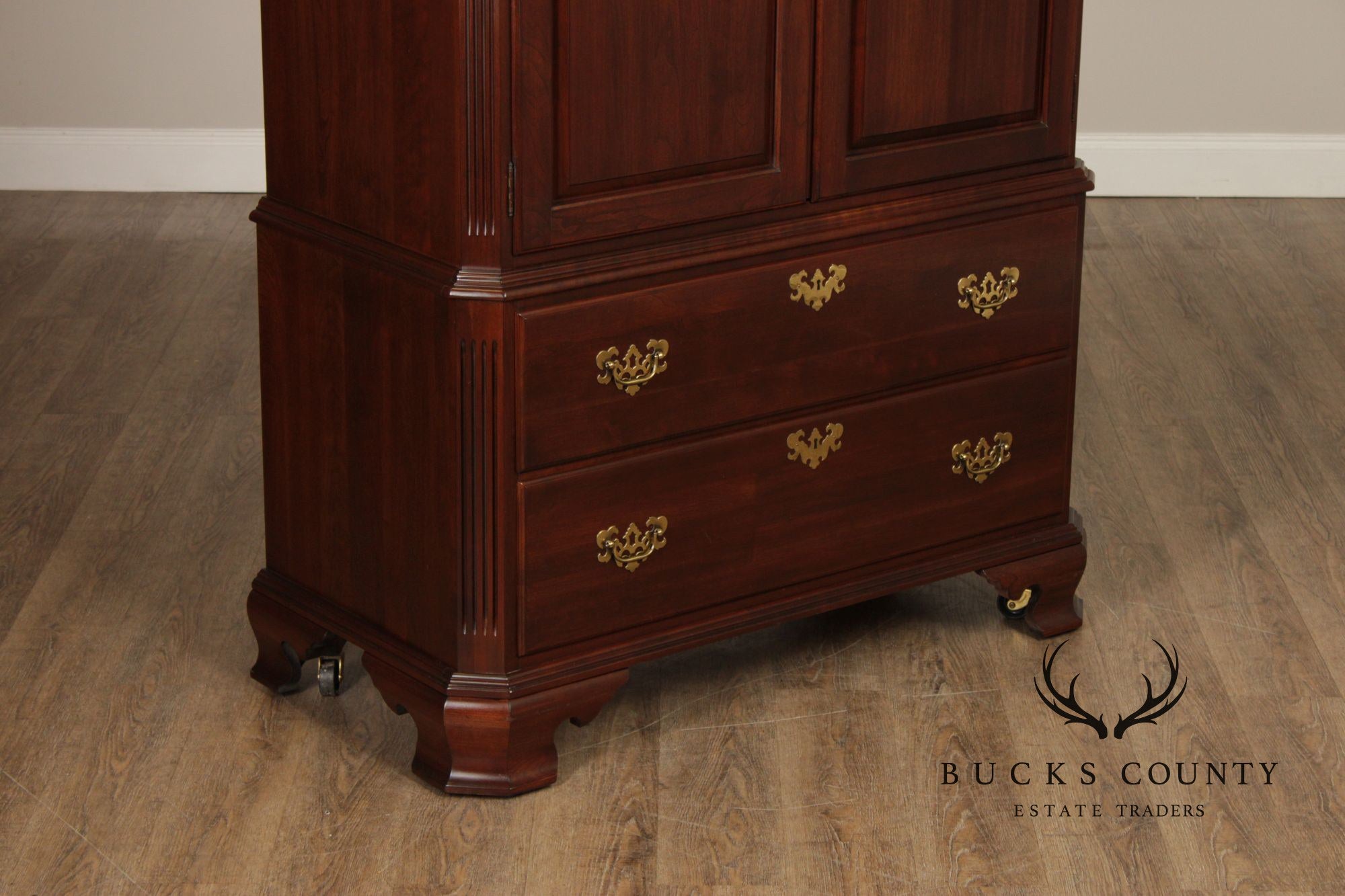 Ethan Allen Georgian Court Collection Cherry Armoire