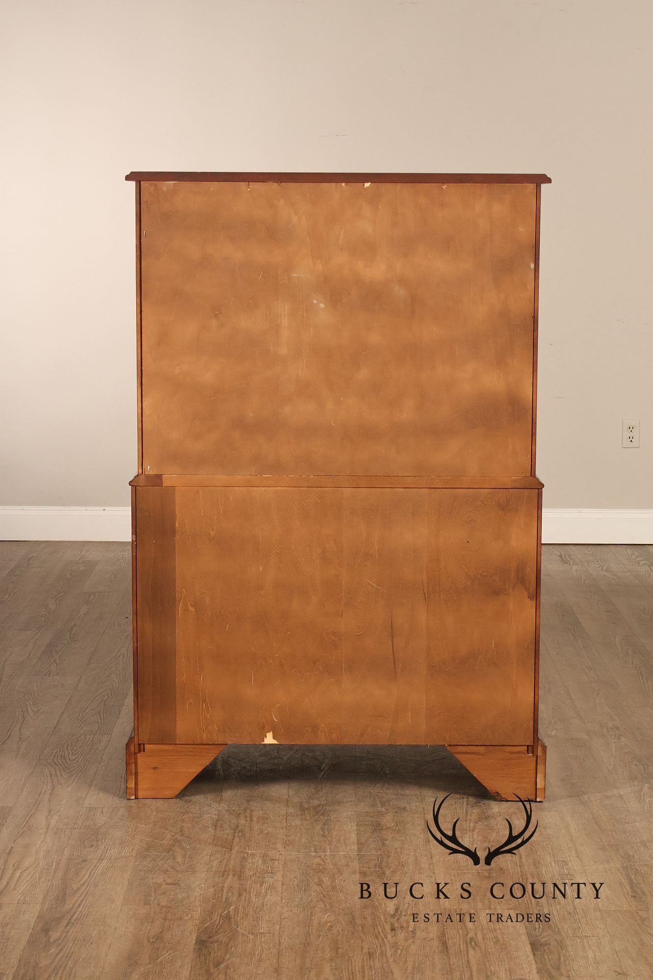Henkel Harris Chippendale Style Cherry Tall Chest