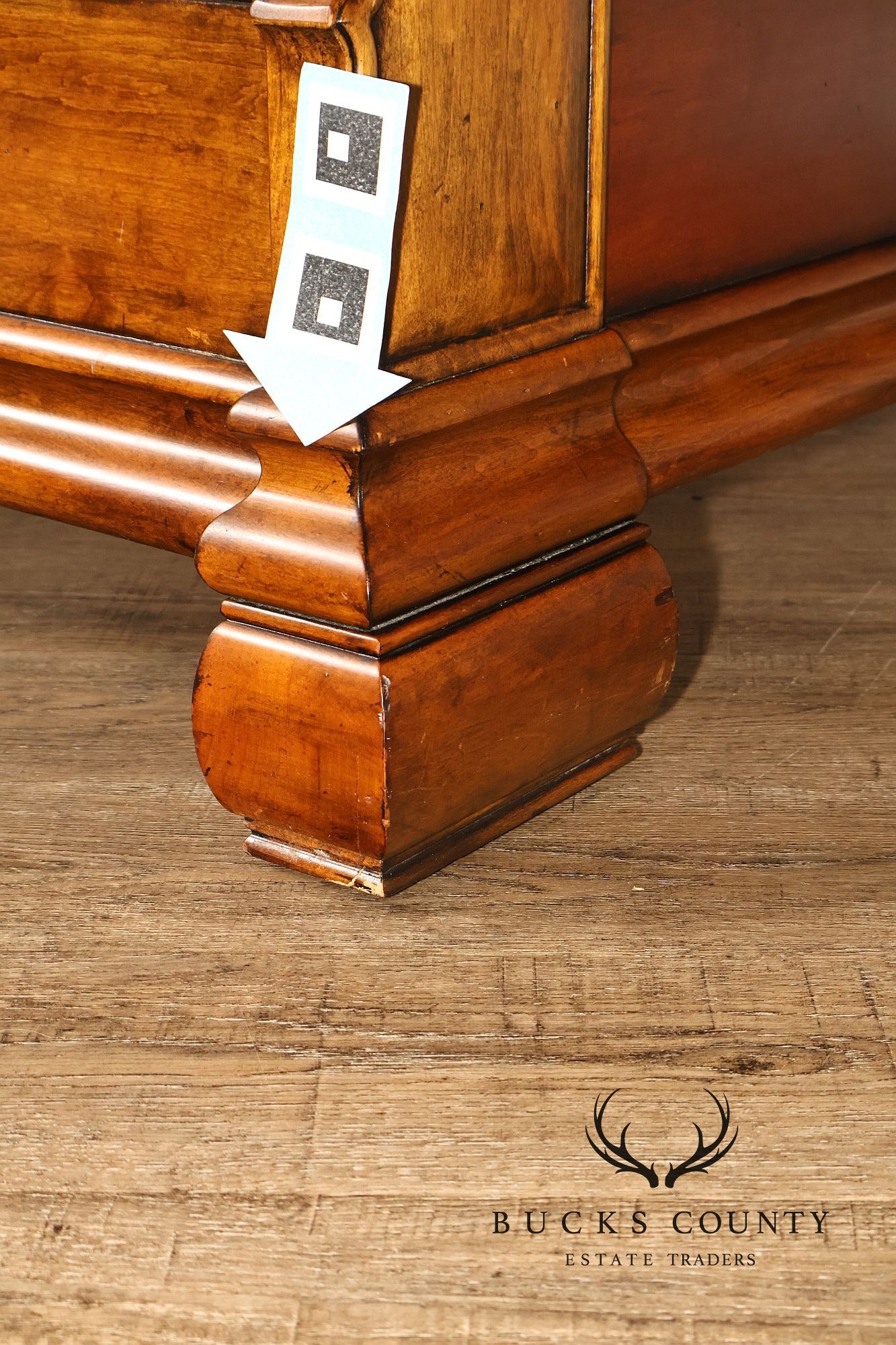 Ethan Allen Tuscany Collection King Size Sleigh Bed