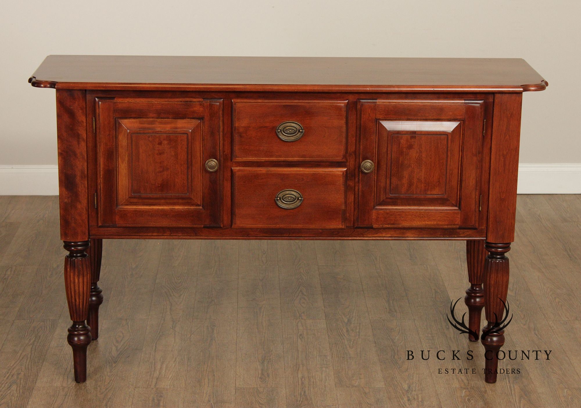 Nichols & Stone Colonial Revival Maple Sideboard