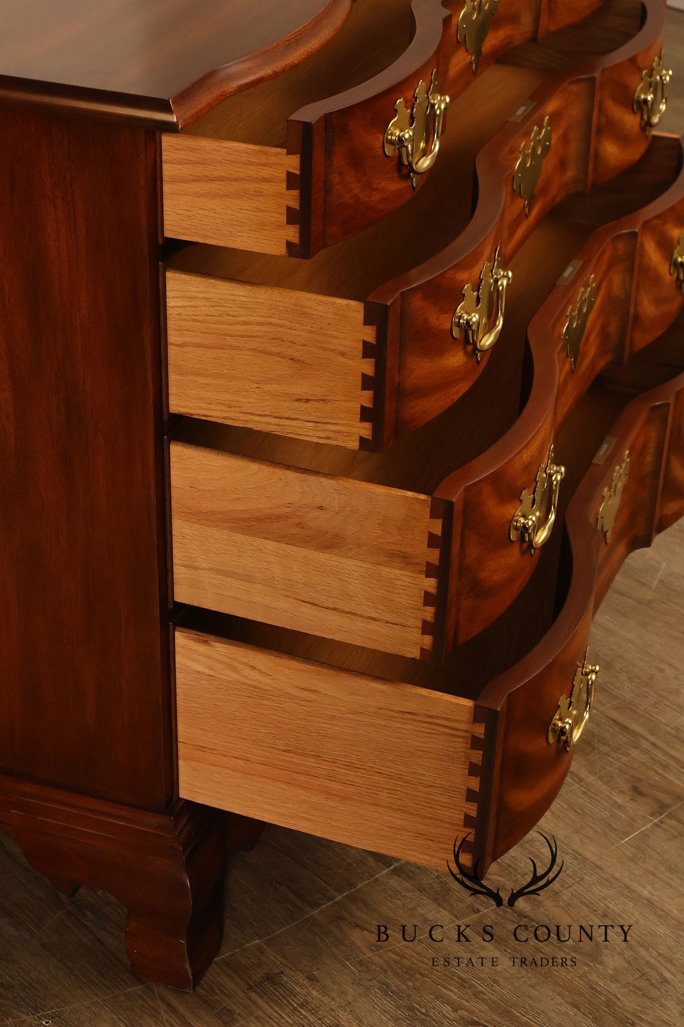 Henkel Harris SPNEA Mahogany Blockfront Chest