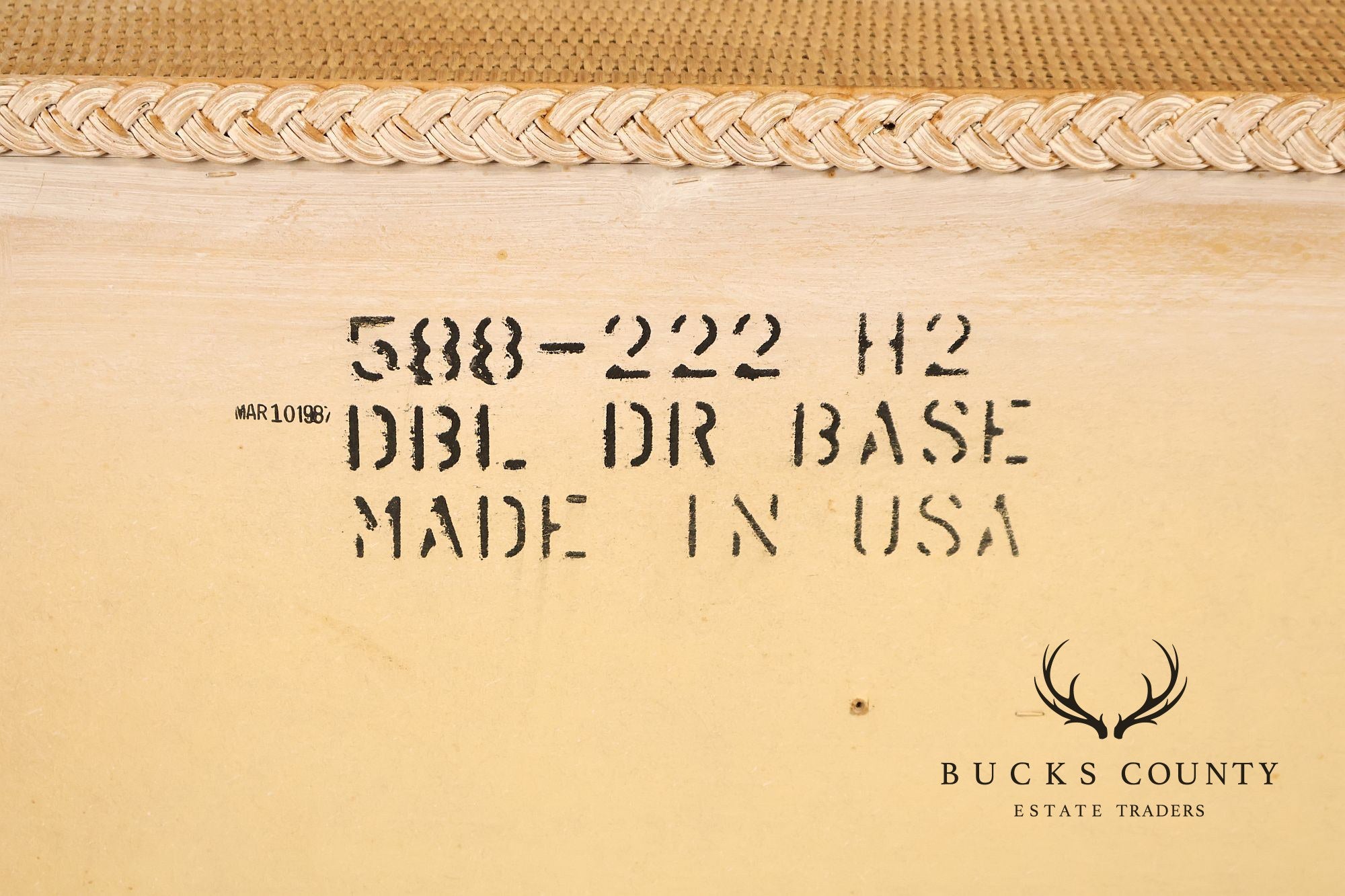 Lexington Henry Link Wicker Double Dresser