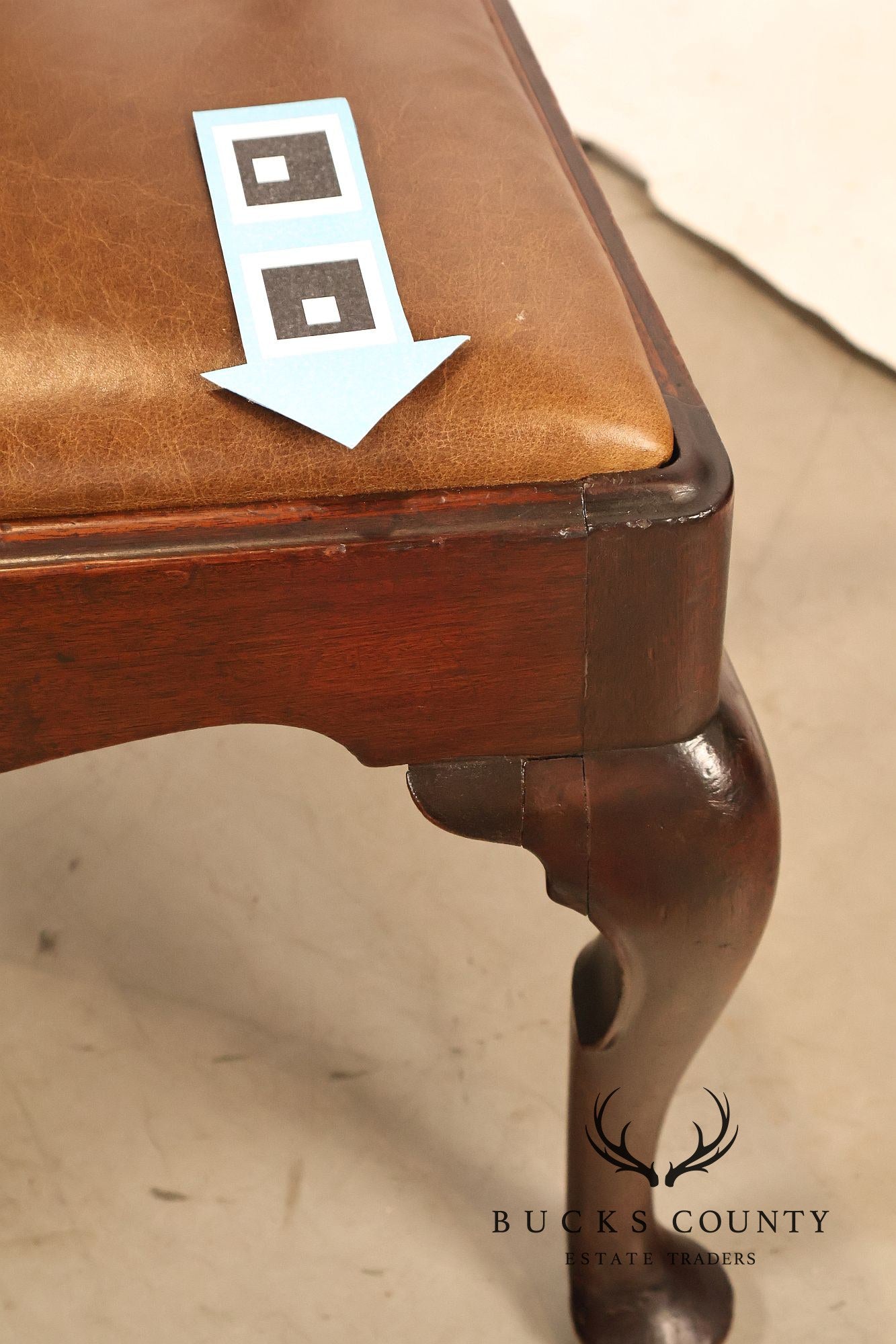 Georgie III Style Antique Set of Six Mahogany Dining chairs