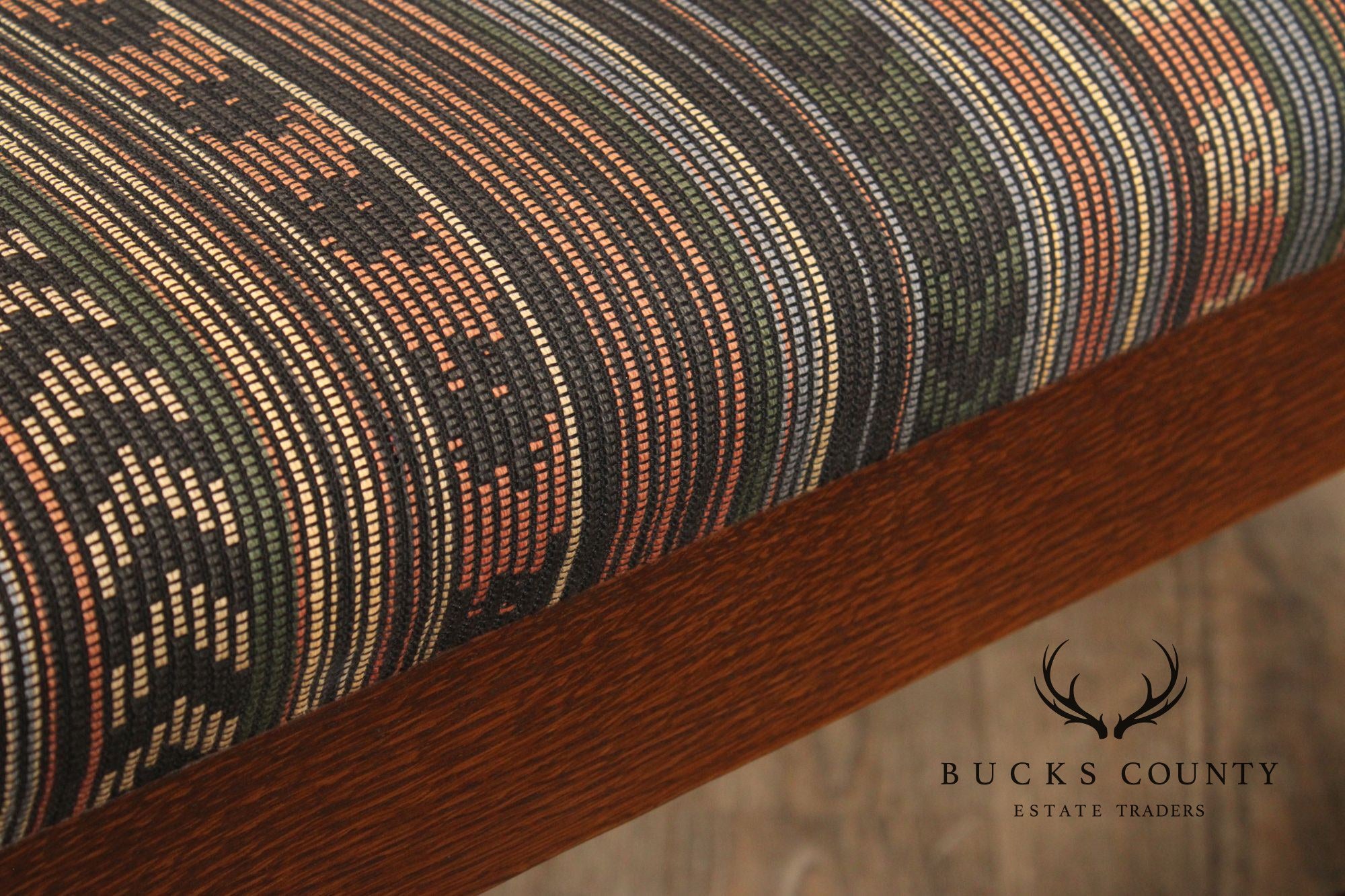 Stickley Mission Collection Oak Bench