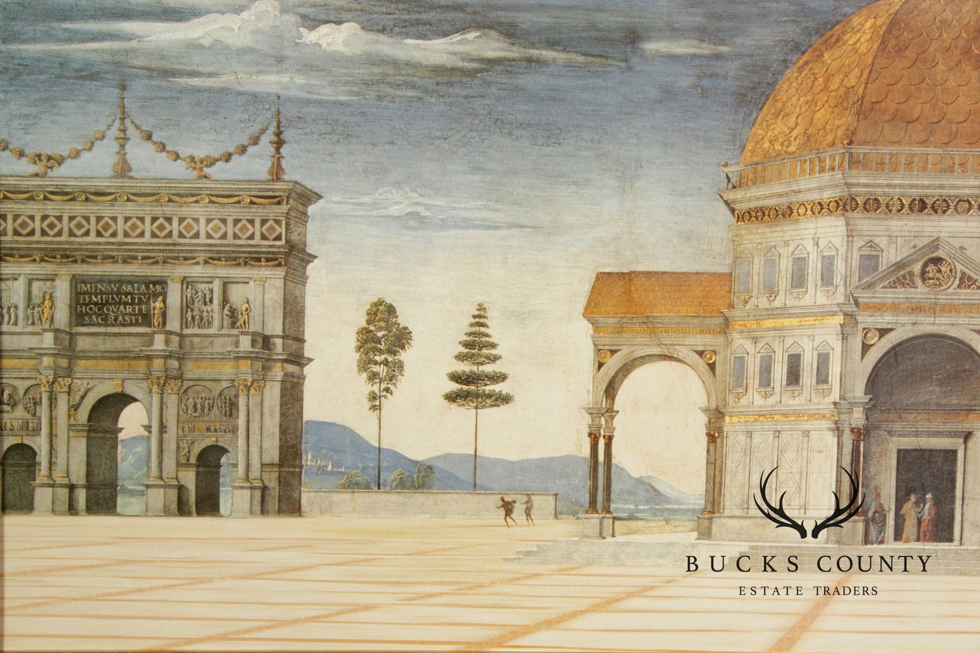 Italian Renaissance Style Framed Print, Kingdom of Heaven