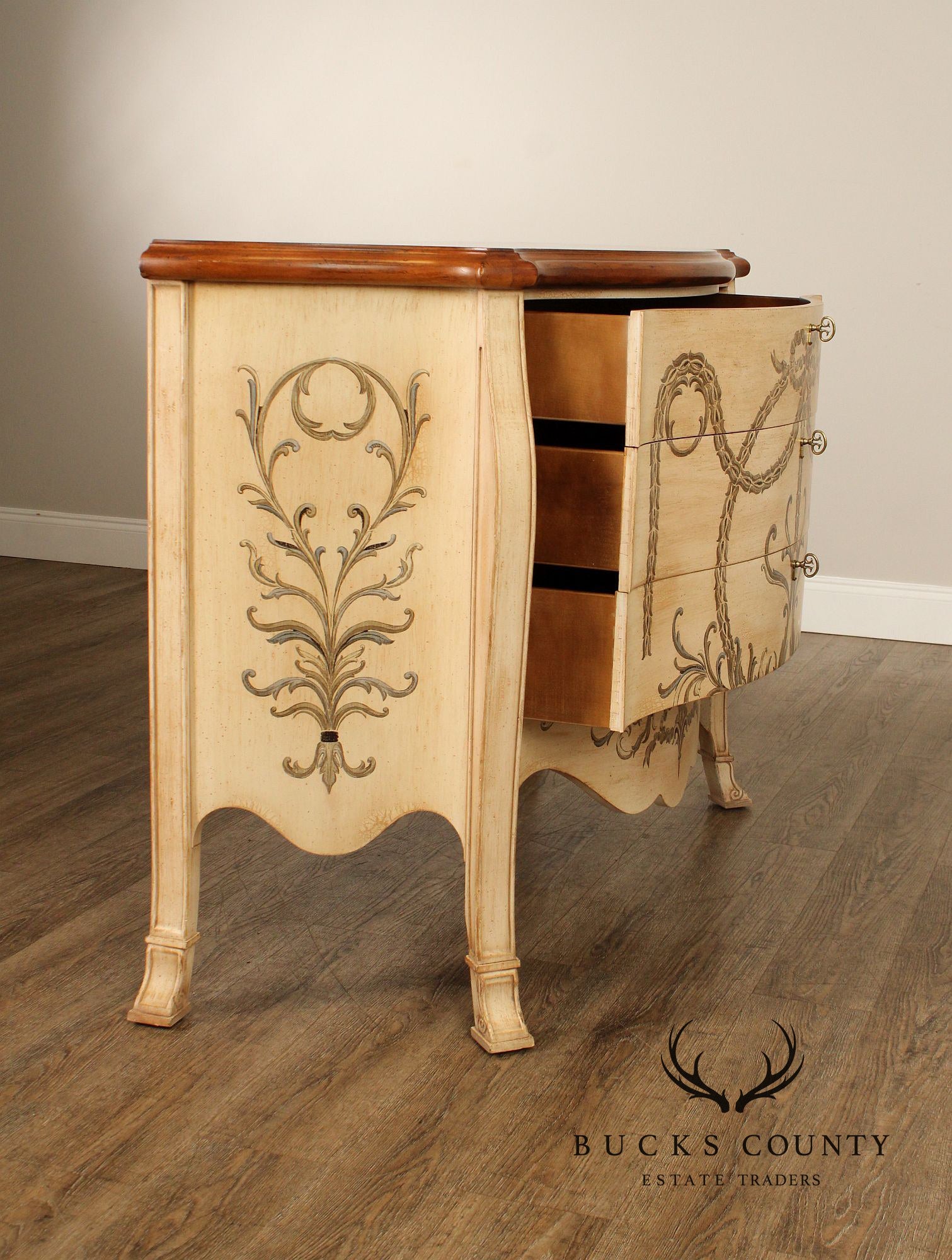 Ferguson Copeland 'Isabella' Paint Decorated Commode