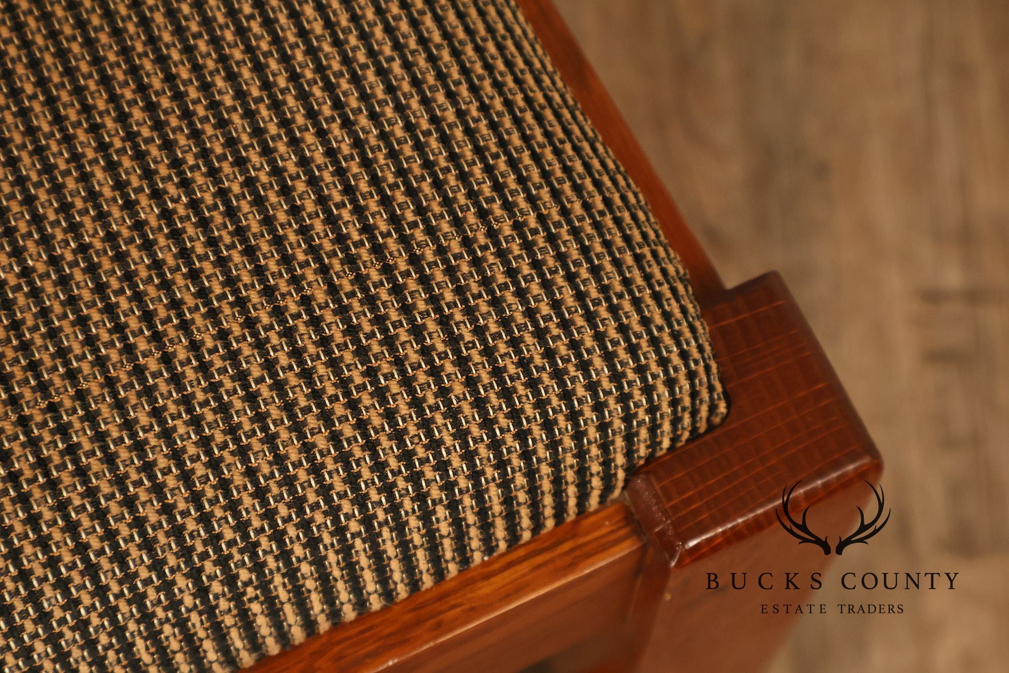 Stickley Mission Collection Set Of Four Oak Dining Side Chairs