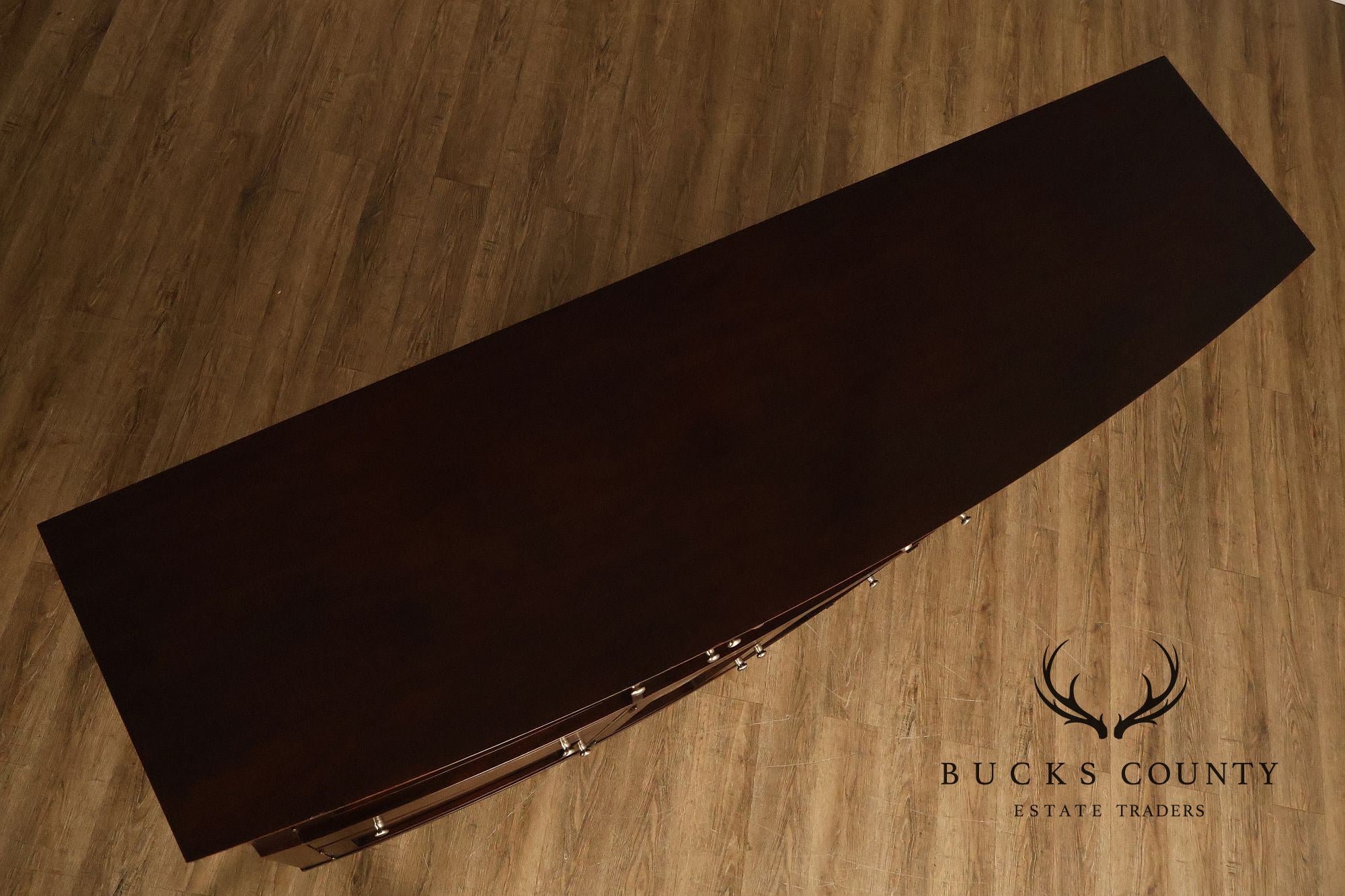Harden Contemporary Cherry Lighted Sideboard Credenza Cabinet