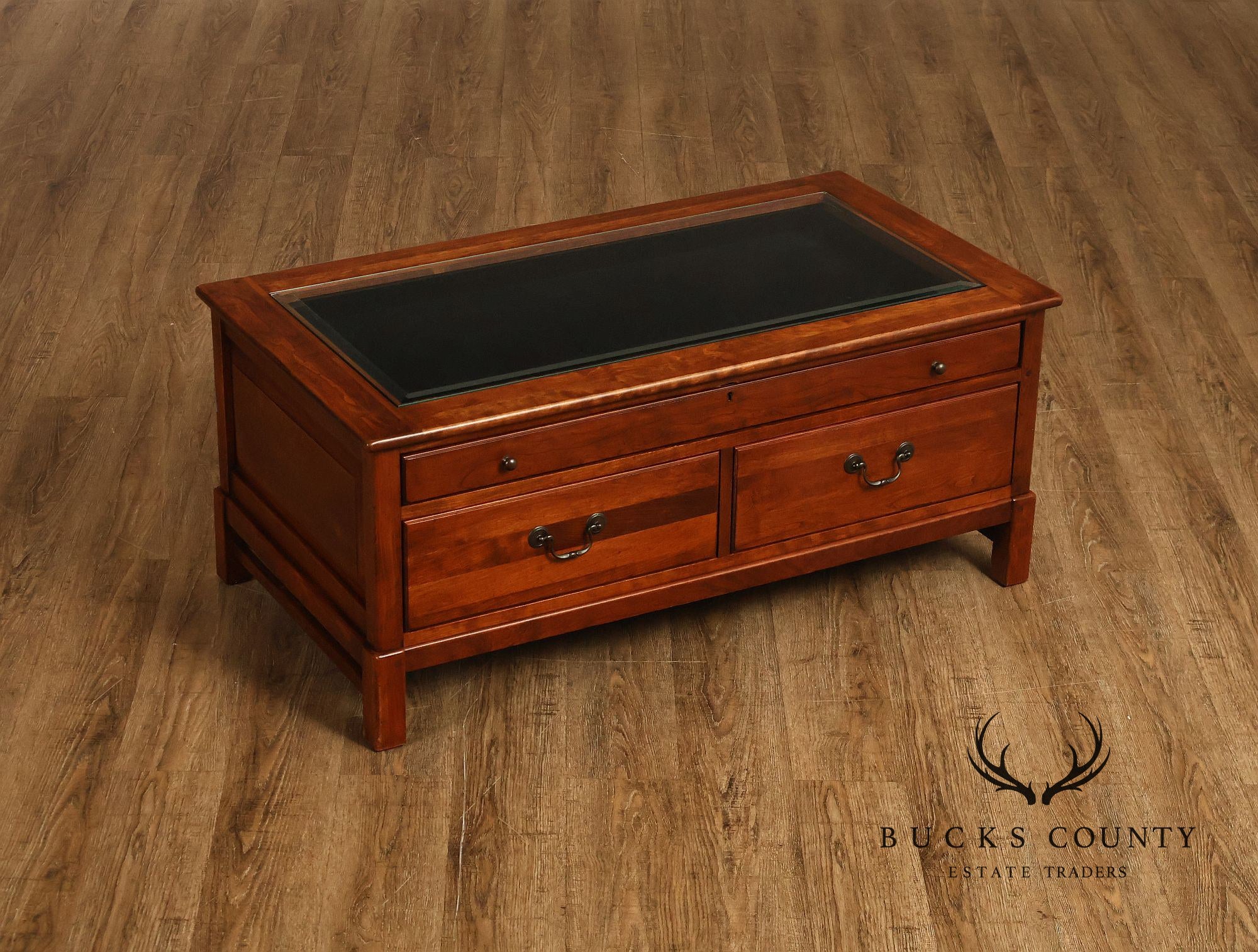 Lexington Bob Timberlake Glass Top Cherry Coffee Table