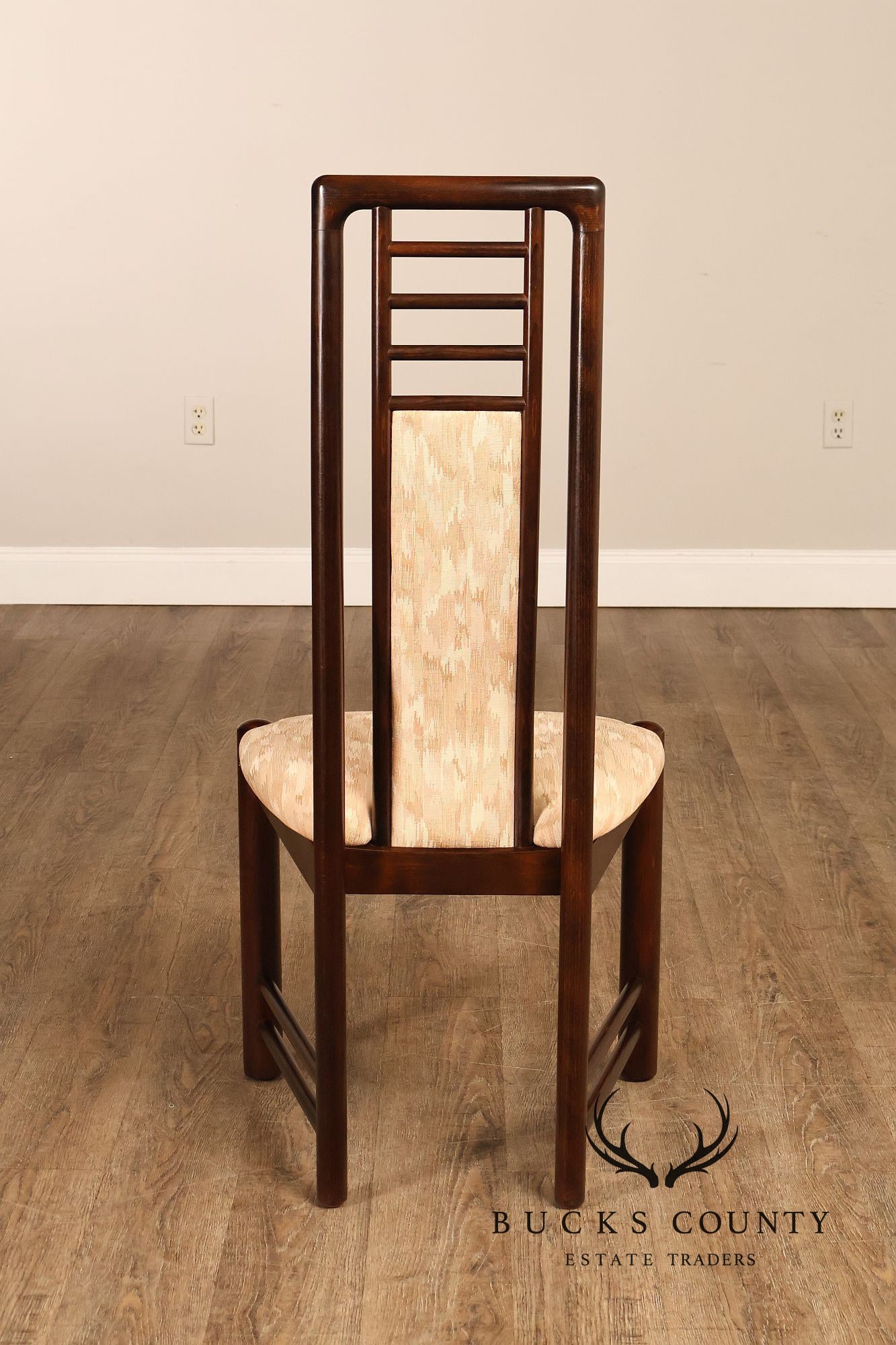 Boltinge Stolefabrik A/S Danish Modern Set Of Six Upholstered Dining Chairs