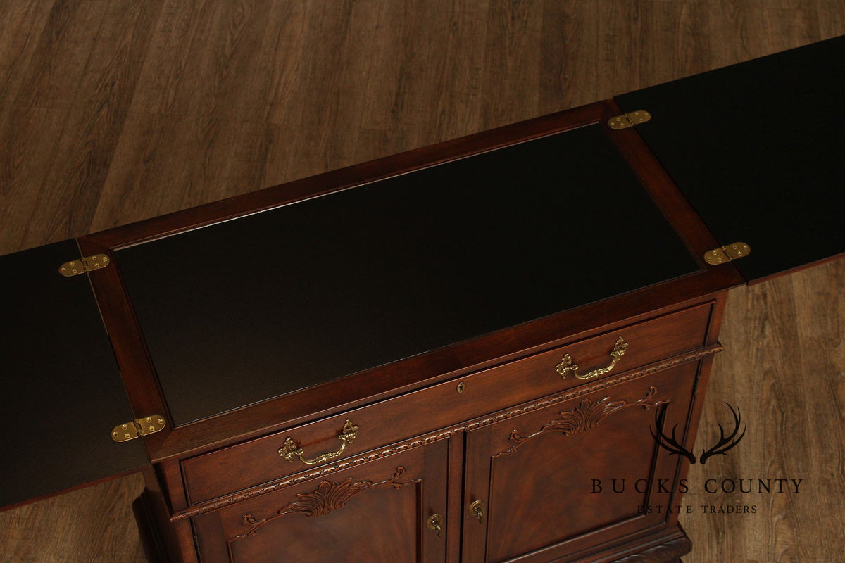 Henredon Rittenhouse Square Collection Mahogany Flip-Top Server
