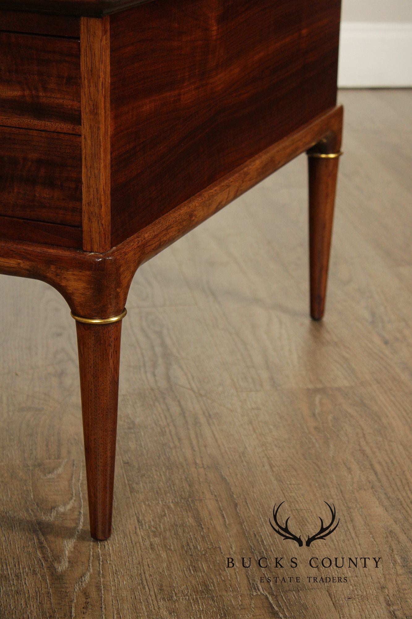 Lane Mid Century Modern Tile Top Walnut Coffee Table