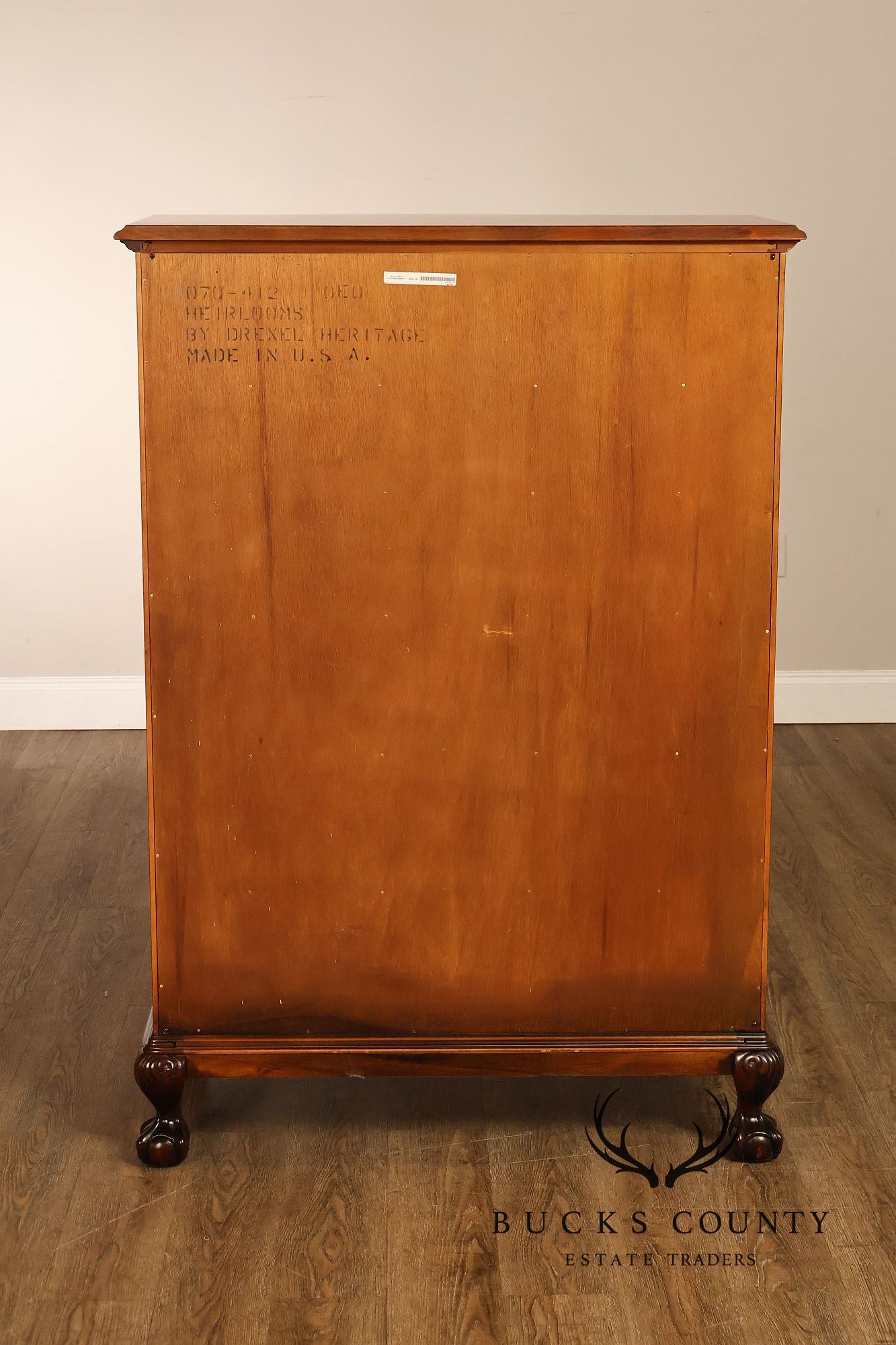 Drexel Heritage Heirlooms Collection Mahogany Tall Chest of Drawers