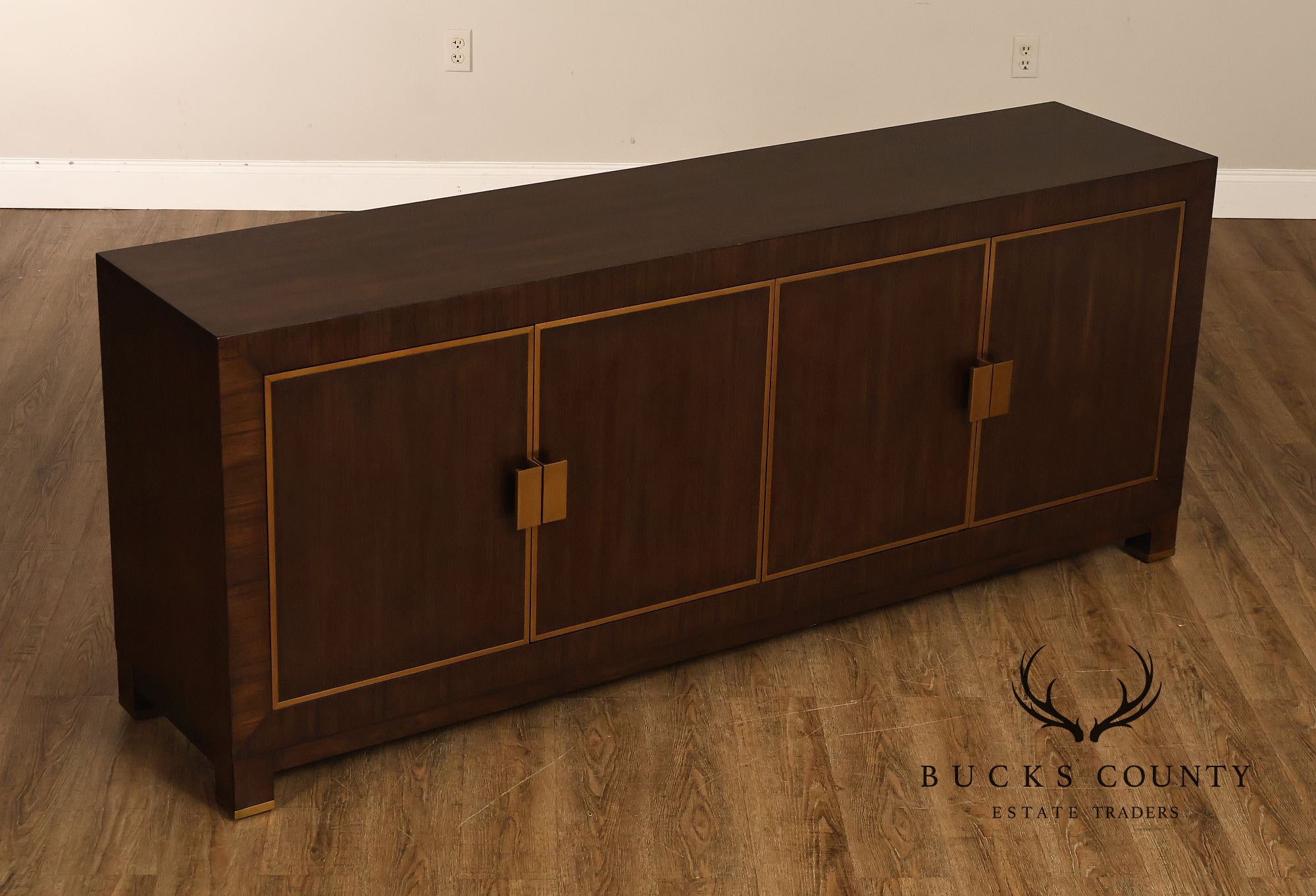 Restoration Hardware Contemporary Four-Door Credenza or Sideboard