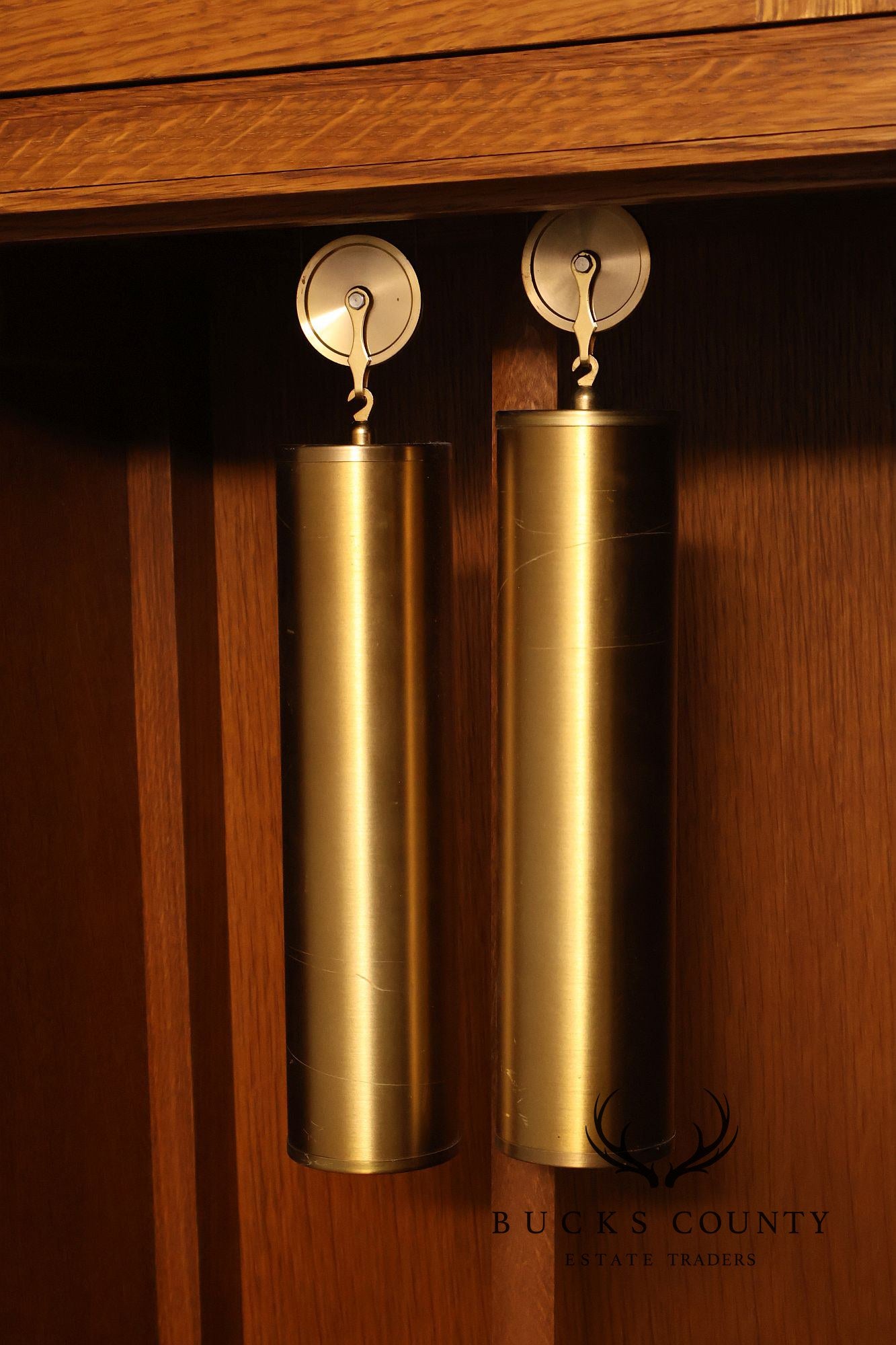 Stickley Mission Collection Oak Tall Case Clock