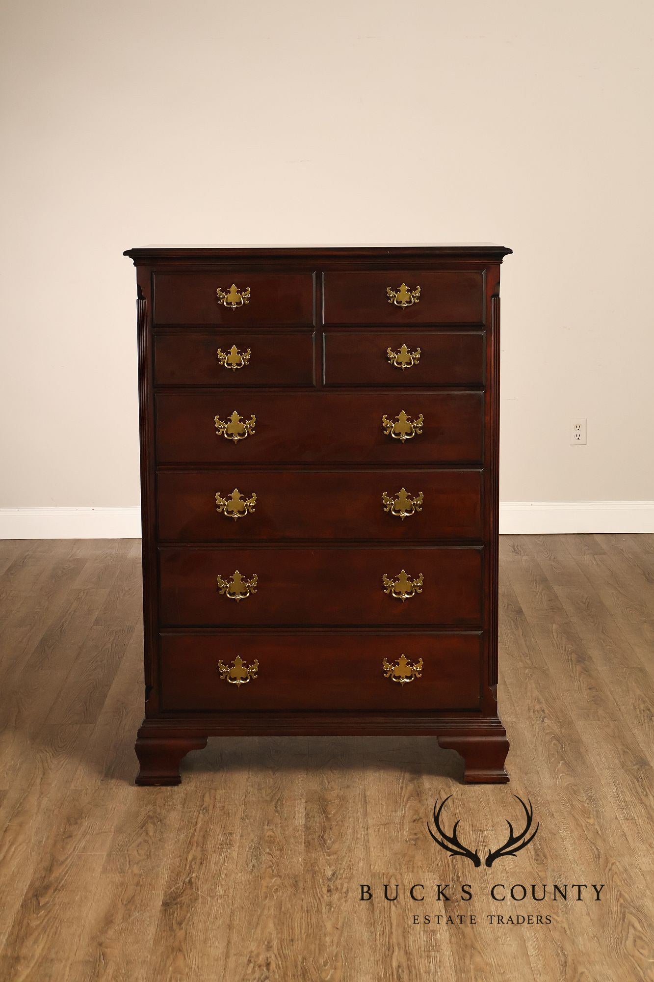 Kincaid Traditional Cherry Tall Chest Of Drawers