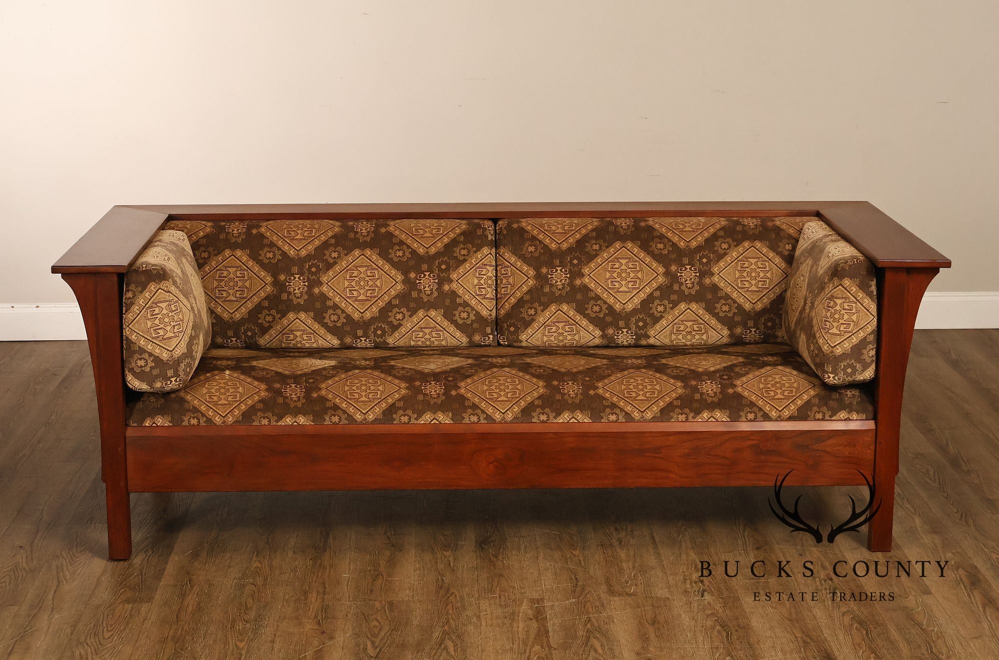 Stickley Mission Collection Cherry Prairie Settle